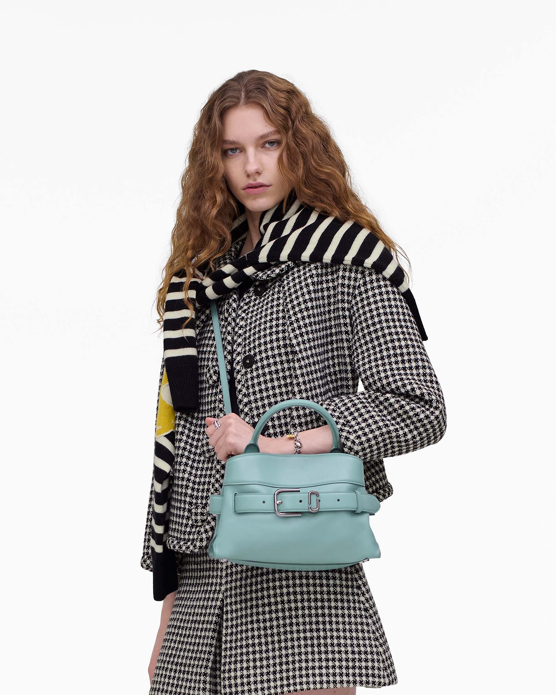 Marc Jacobs Marc Jacobs The Dakota Small Satchel Sky Blue Sky Blue