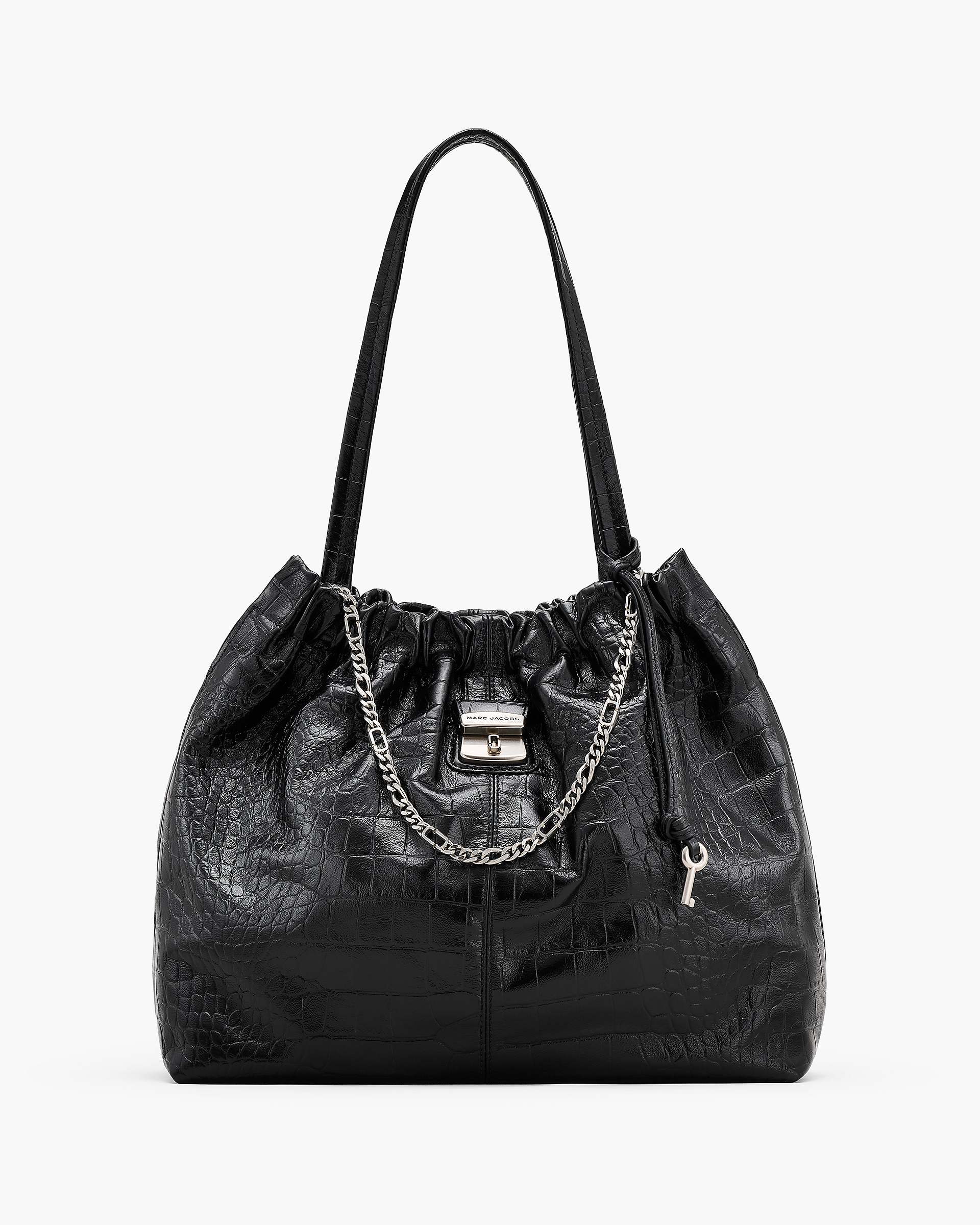 Marc Jacobs Marc Jacobs The Croc Cristina Tote Black Black