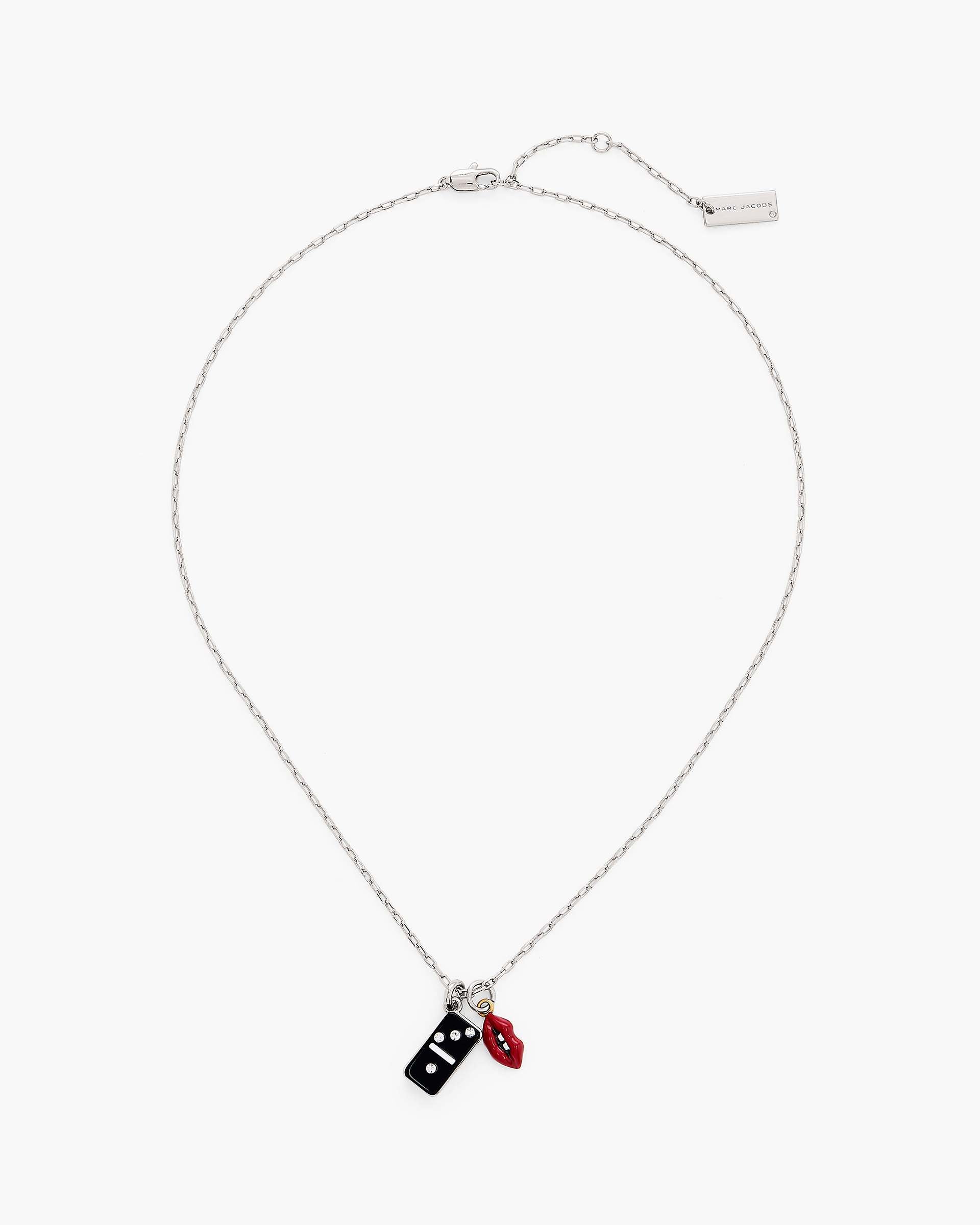 Marc Jacobs Marc Jacobs The Trinket Pendant Necklace Silver/Multi Silver/multi