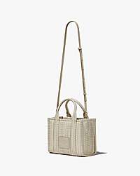 Marc Jacobs The Monogram Leather Small Tote Bag Khaki