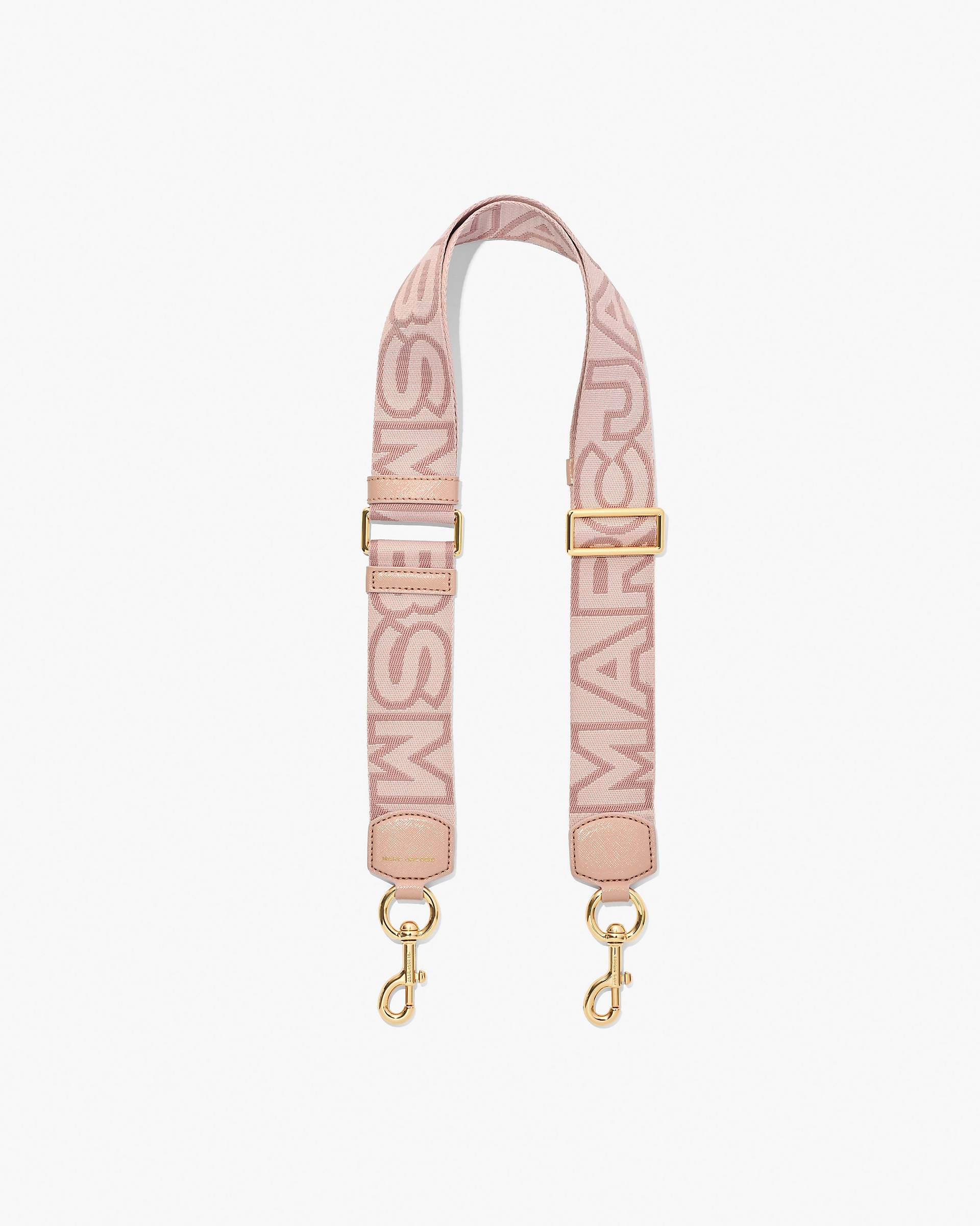 Marc Jacobs Marc Jacobs The Outline Logo Webbing Strap Rose Multi Rose Multi