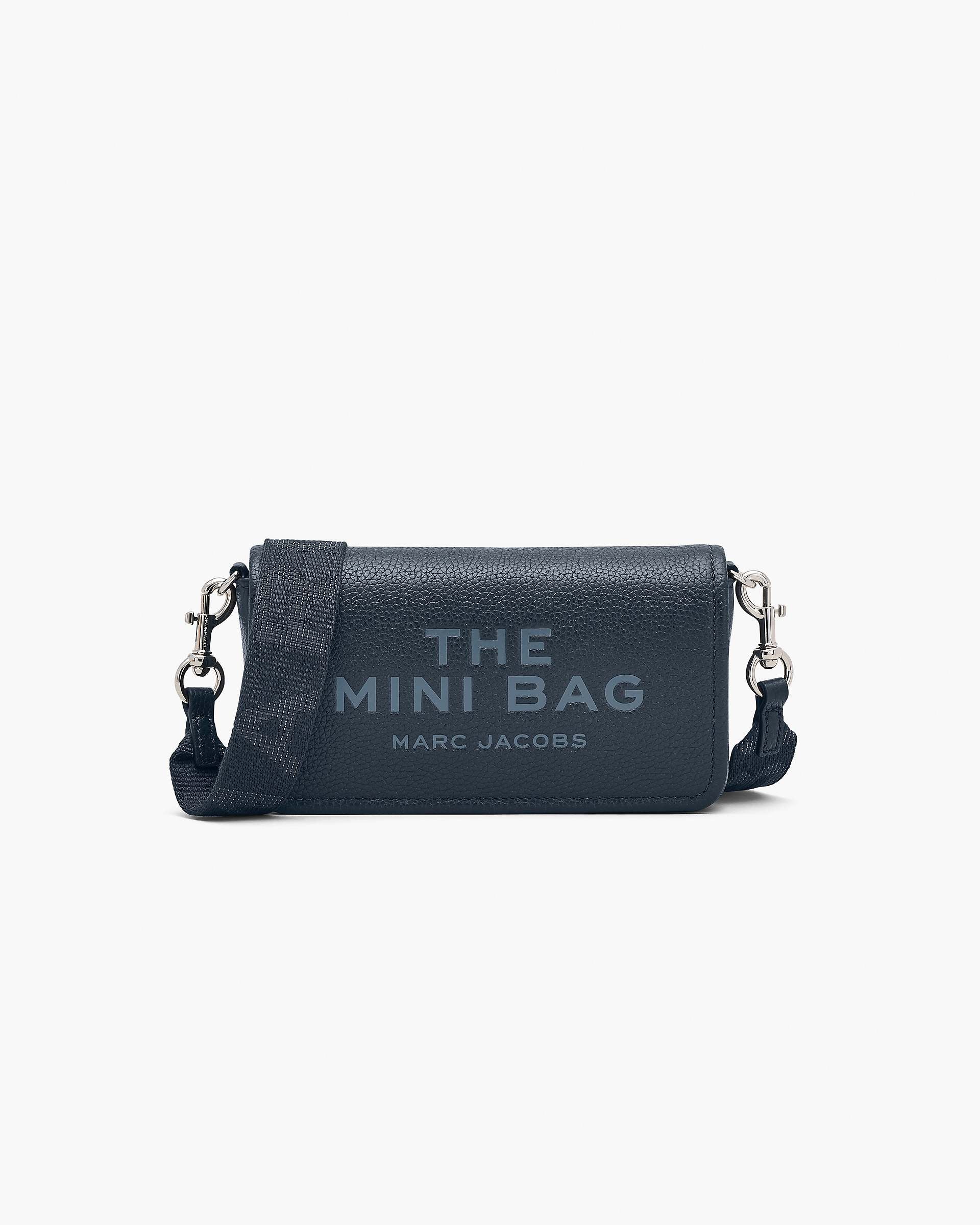 Marc Jacobs Marc Jacobs The Leather Mini Bag Blue Sea Blue Sea