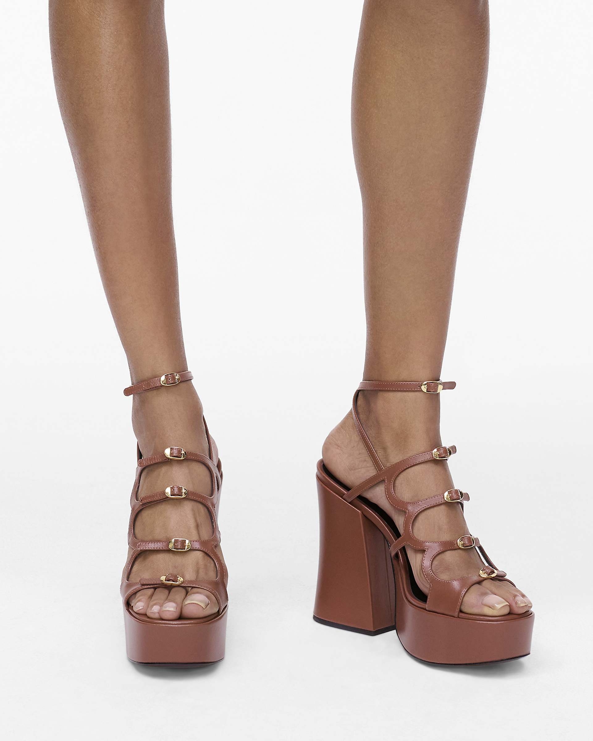 Marc Jacobs Marc Jacobs The Kiki Platform Sandal Brandy Brandy
