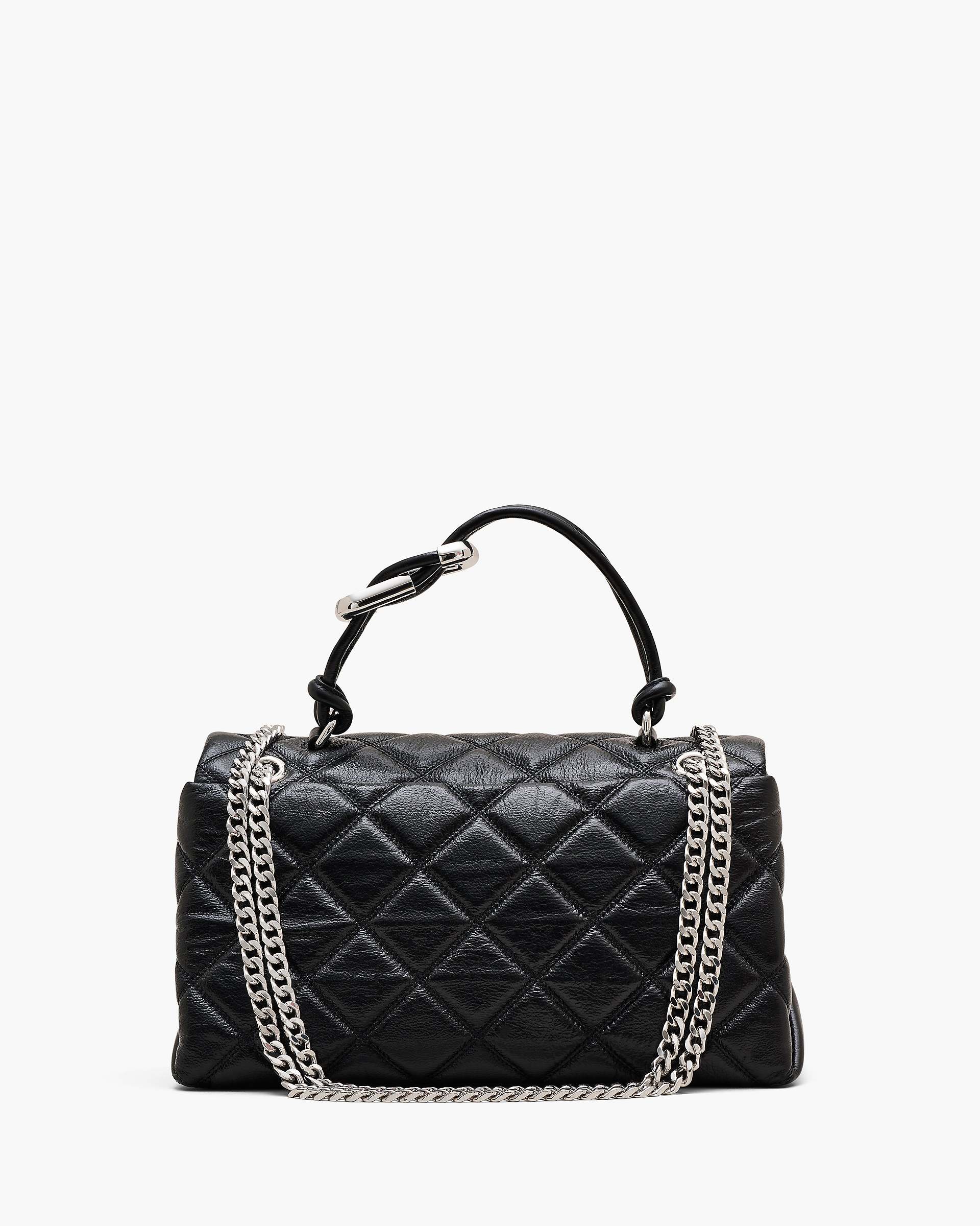 Marc Jacobs Marc Jacobs The Quilted Dual Convertible Shoulder Bag Black Black