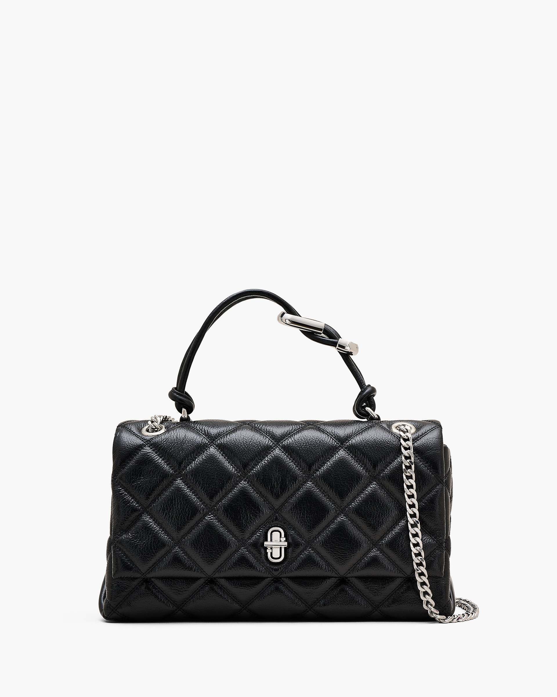 Marc Jacobs Marc Jacobs The Quilted Dual Convertible Shoulder Bag Black Black