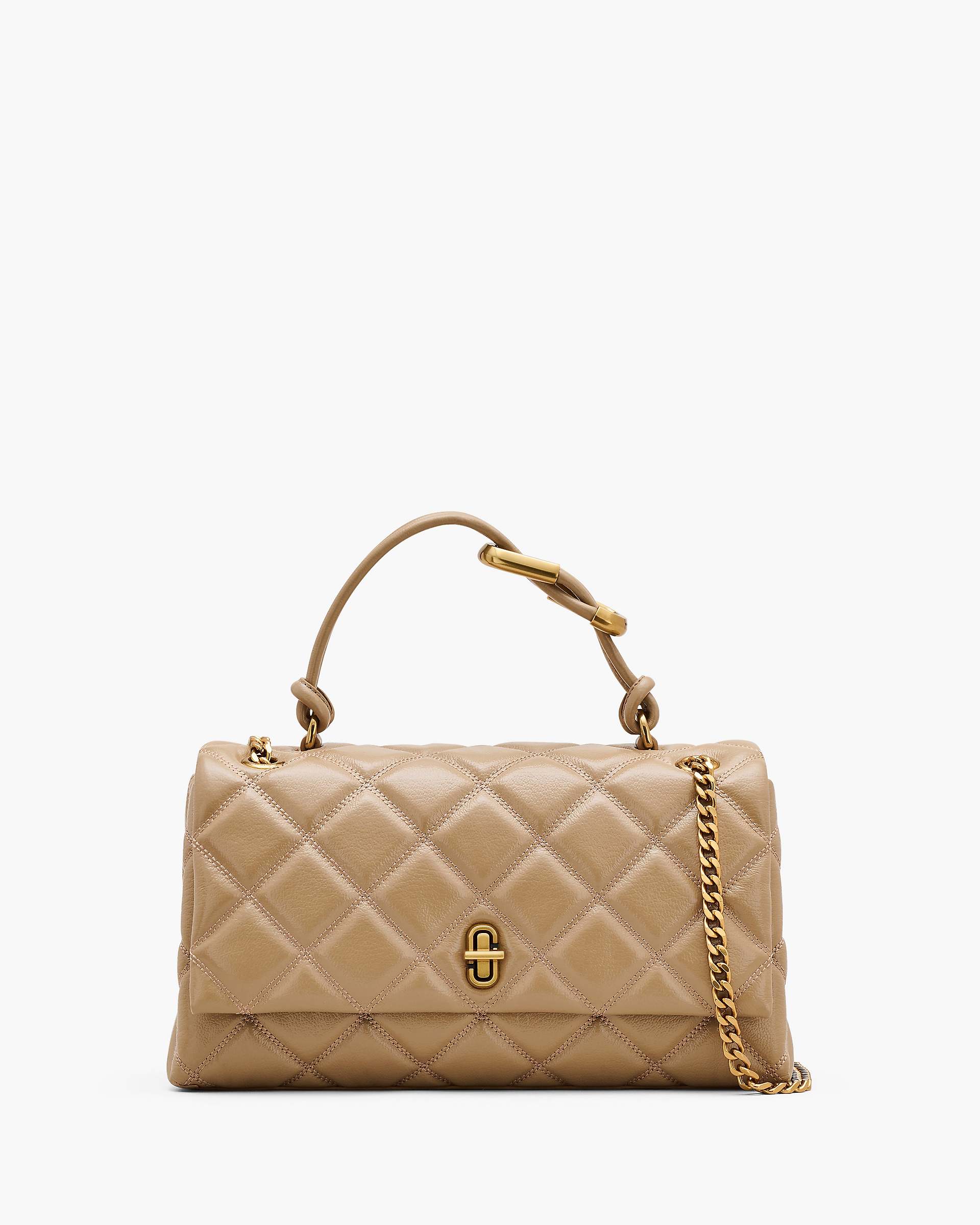 Marc Jacobs Marc Jacobs The Quilted Dual Convertible Shoulder Bag Camel Camel