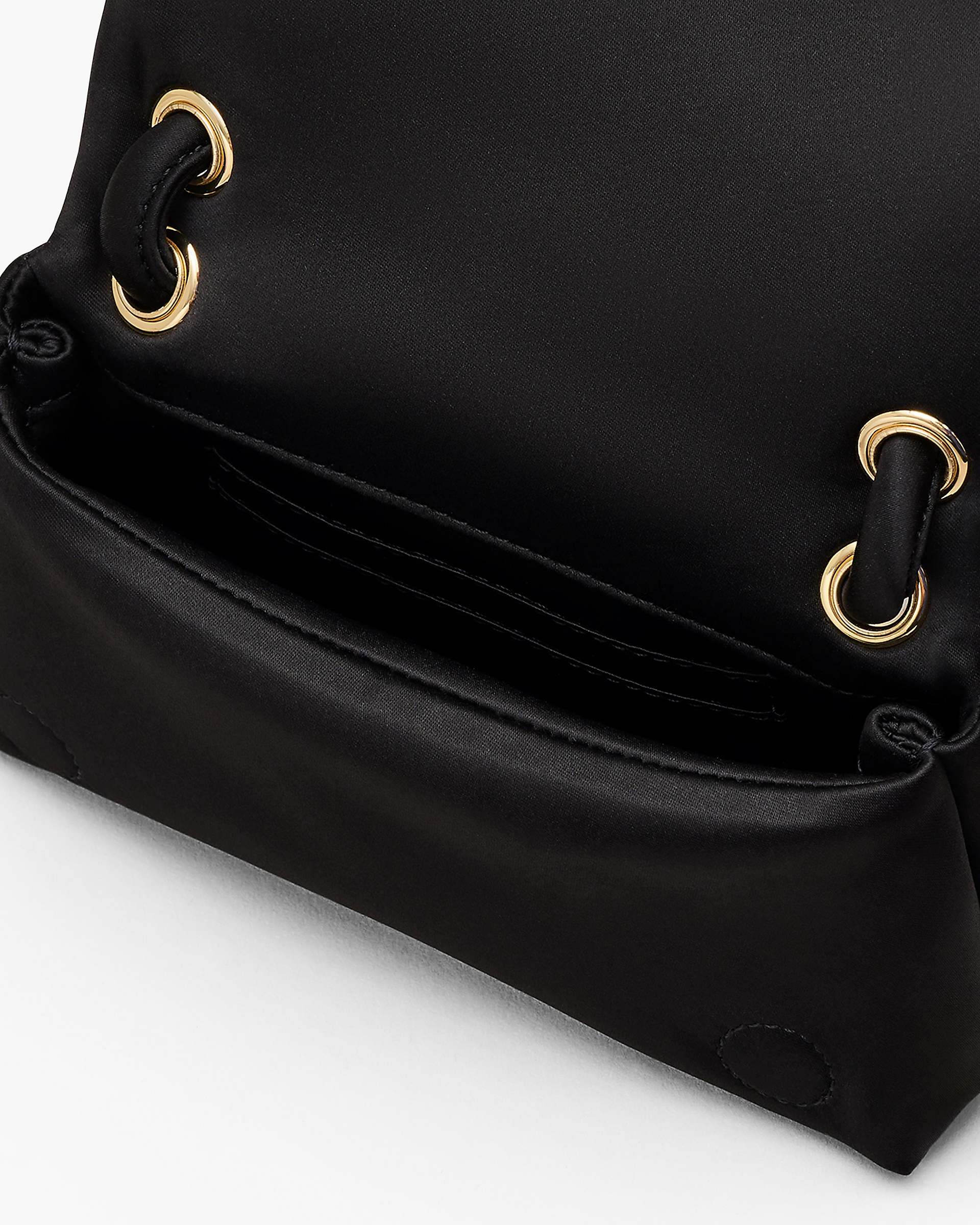 Marc Jacobs Marc Jacobs The Satin Micro Dual Bag Black Black