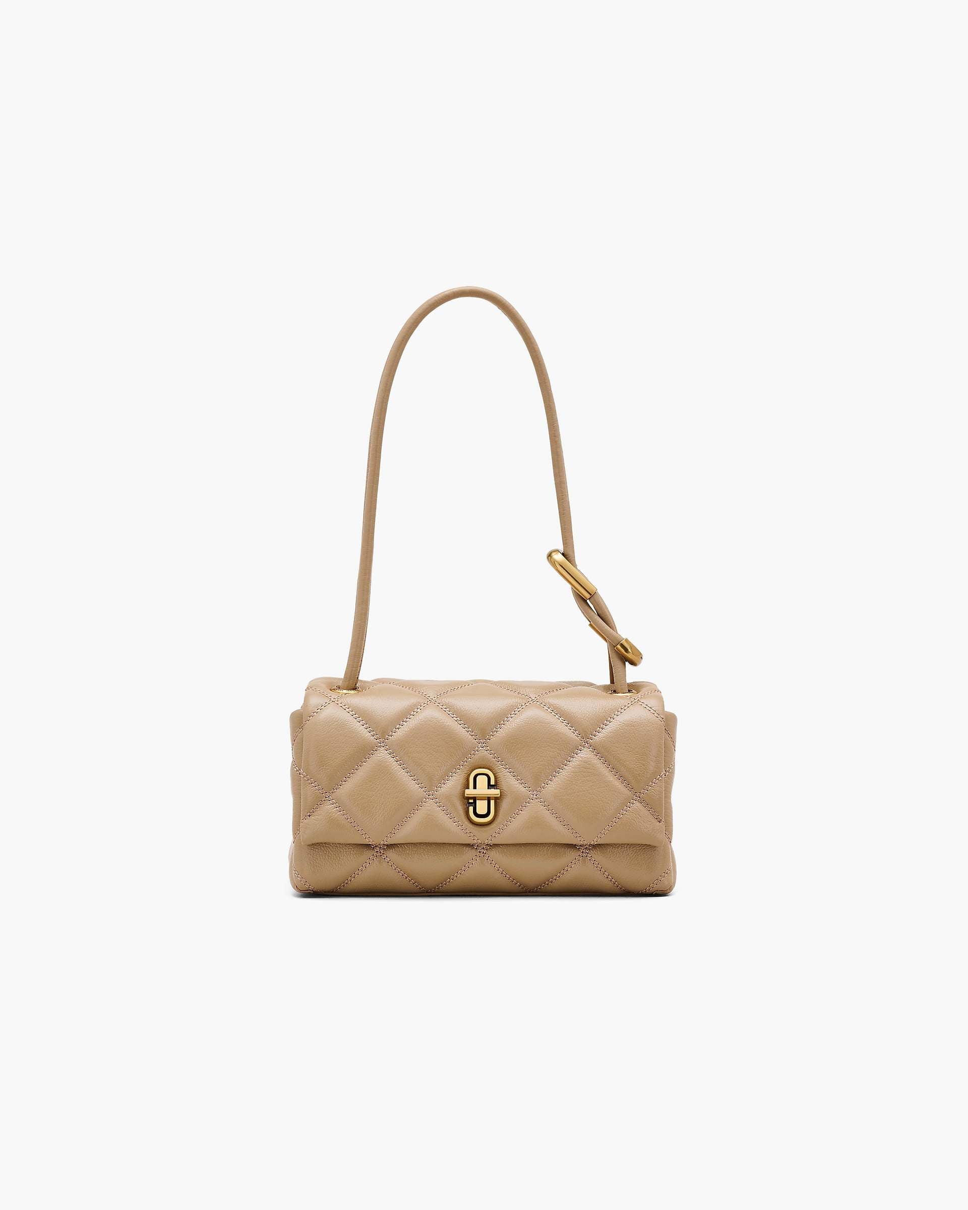 Marc Jacobs Marc Jacobs The Quilted Mini Dual Shoulder Bag Camel Camel