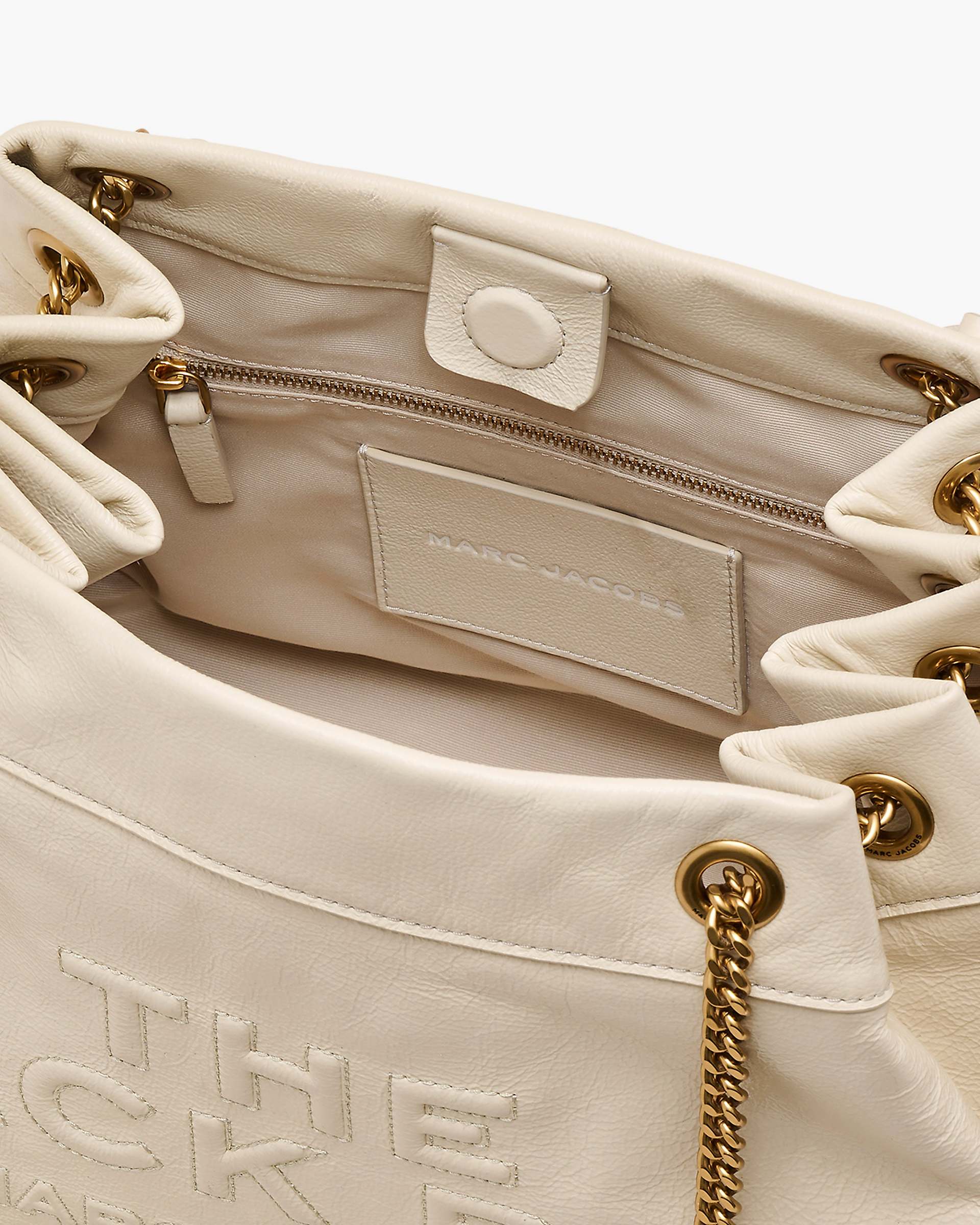 Marc Jacobs Marc Jacobs The Large Chain Sack Bag Cloud White Cloud White