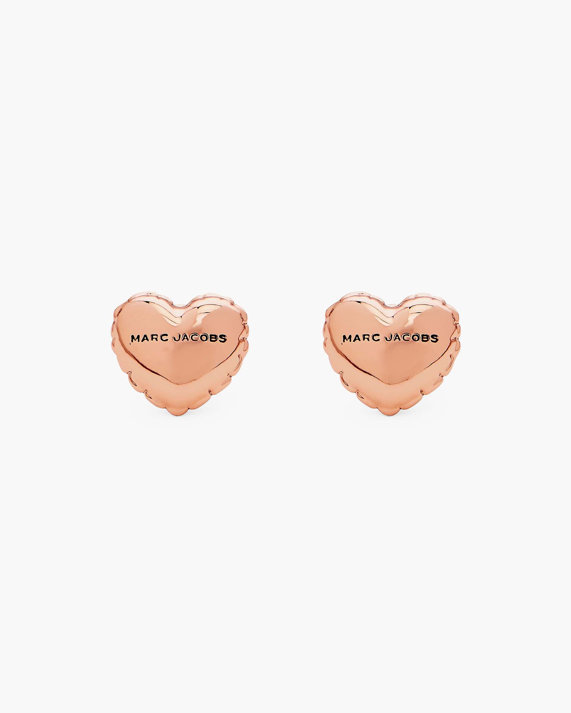 Marc Jacobs Marc Jacobs Balloon Heart Earrings Antique Rose Gold Antique Rose Gold