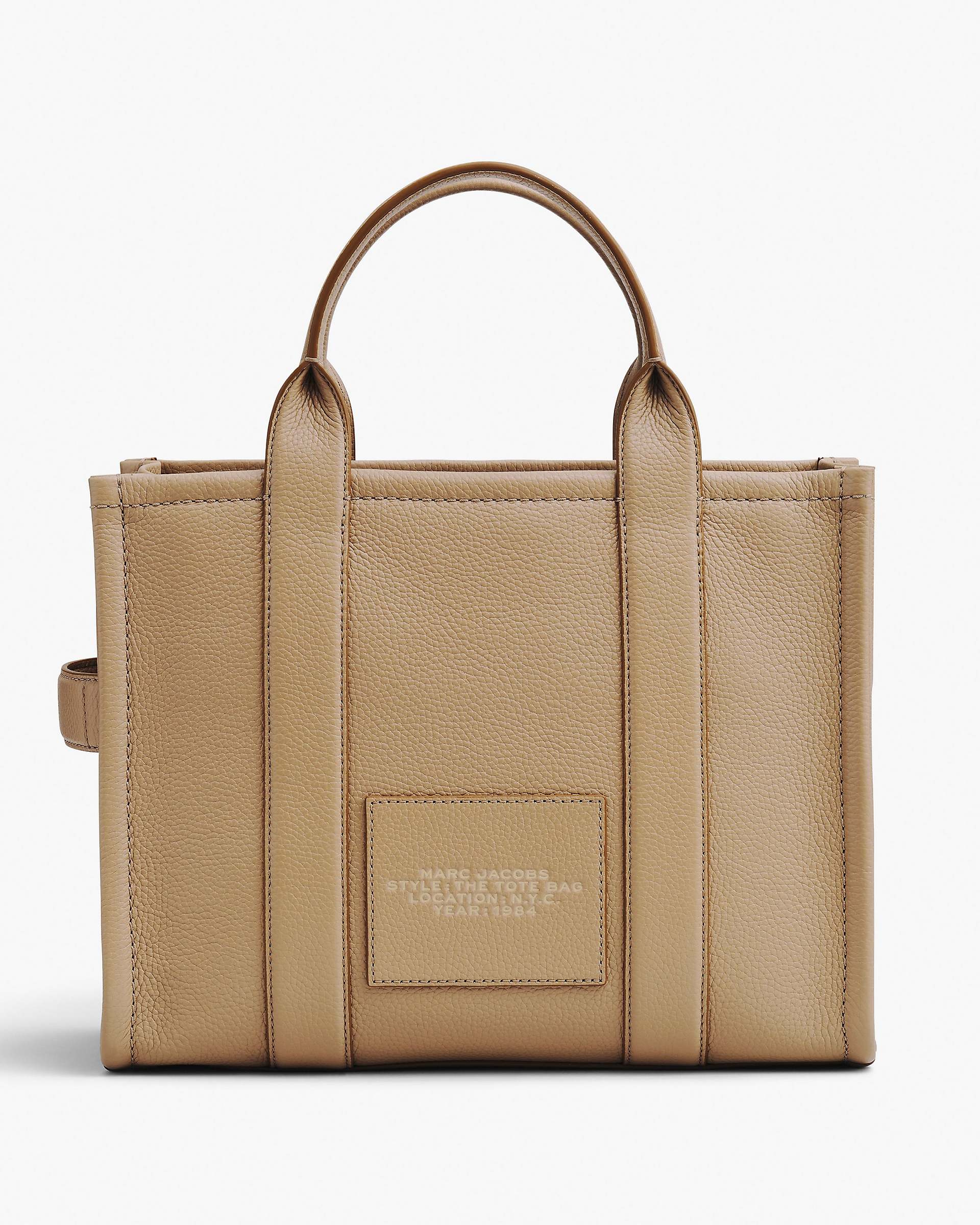 Marc Jacobs Marc Jacobs The Leather Medium Tote Bag Camel Camel