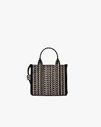 Marc Jacobs The Monogram Crossbody Tote Bag Beige Multi