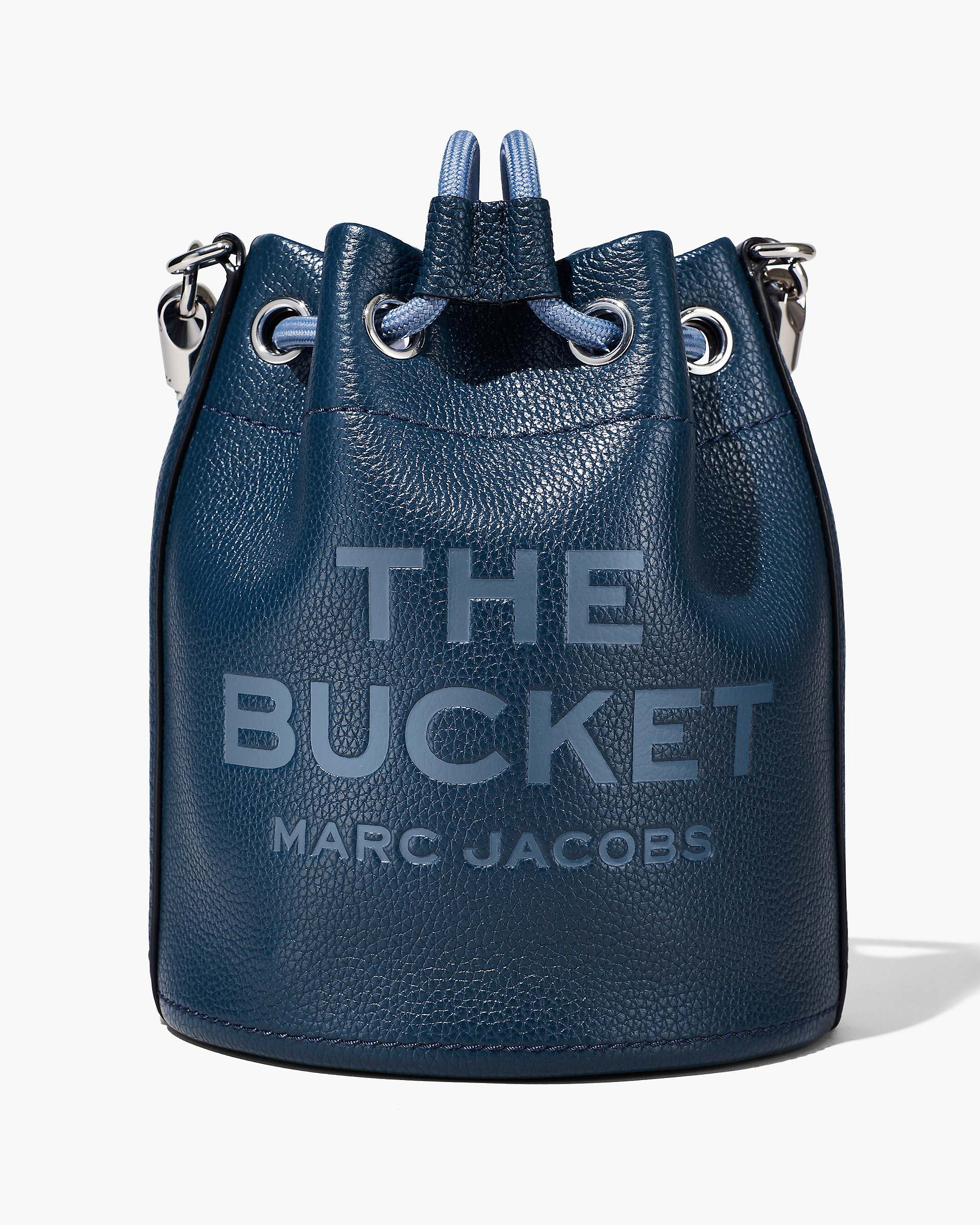 Marc Jacobs Marc Jacobs The Leather Bucket Bag Blue Sea Blue Sea