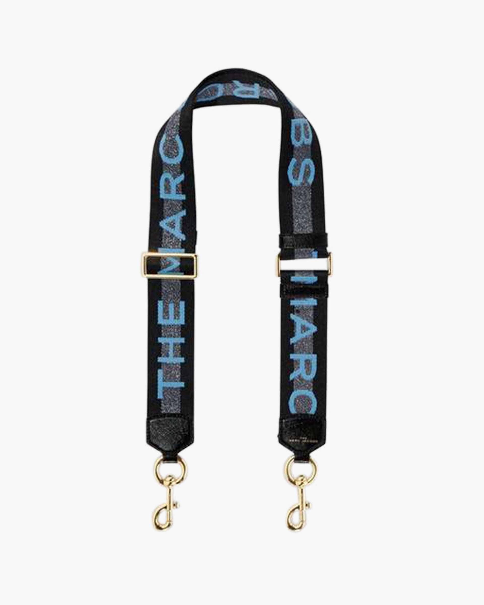 Marc Jacobs Marc Jacobs The Logo Webbing Strap New Blue Multi New Blue Multi