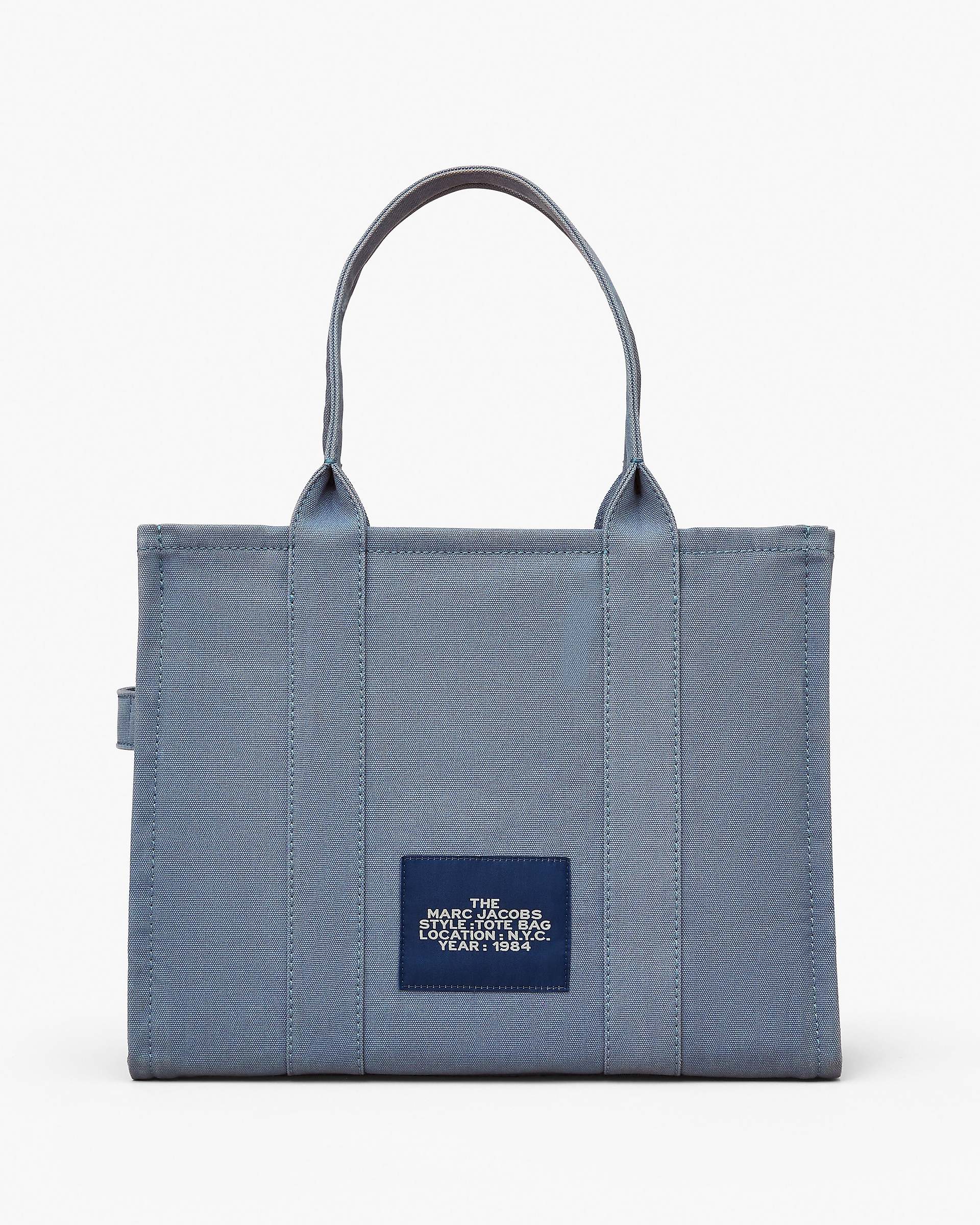 Marc Jacobs Marc Jacobs The Canvas Large Tote Bag Blue Shadow Blue Shadow