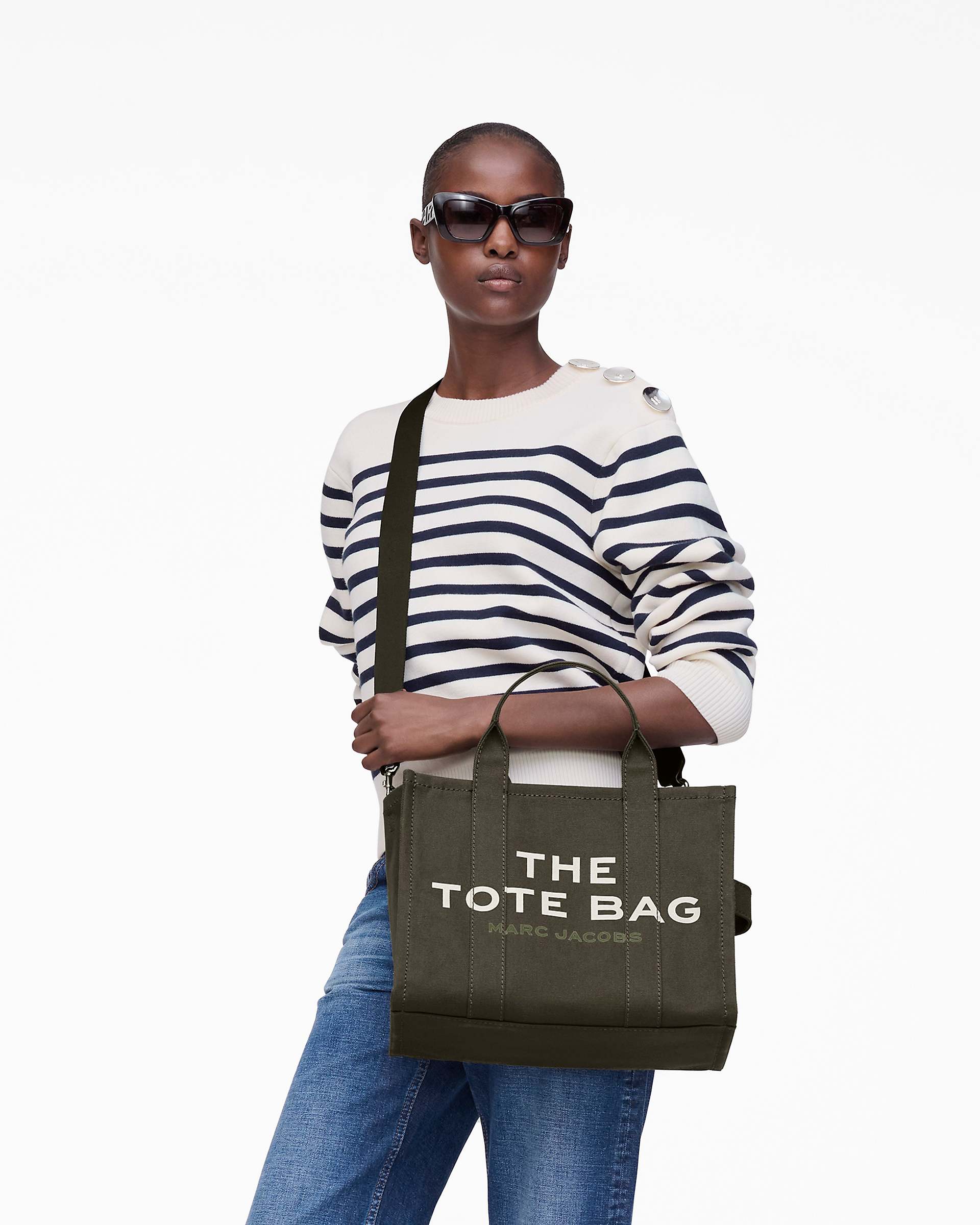 Marc Jacobs Marc Jacobs The Canvas Medium Tote Bag Forest Forest