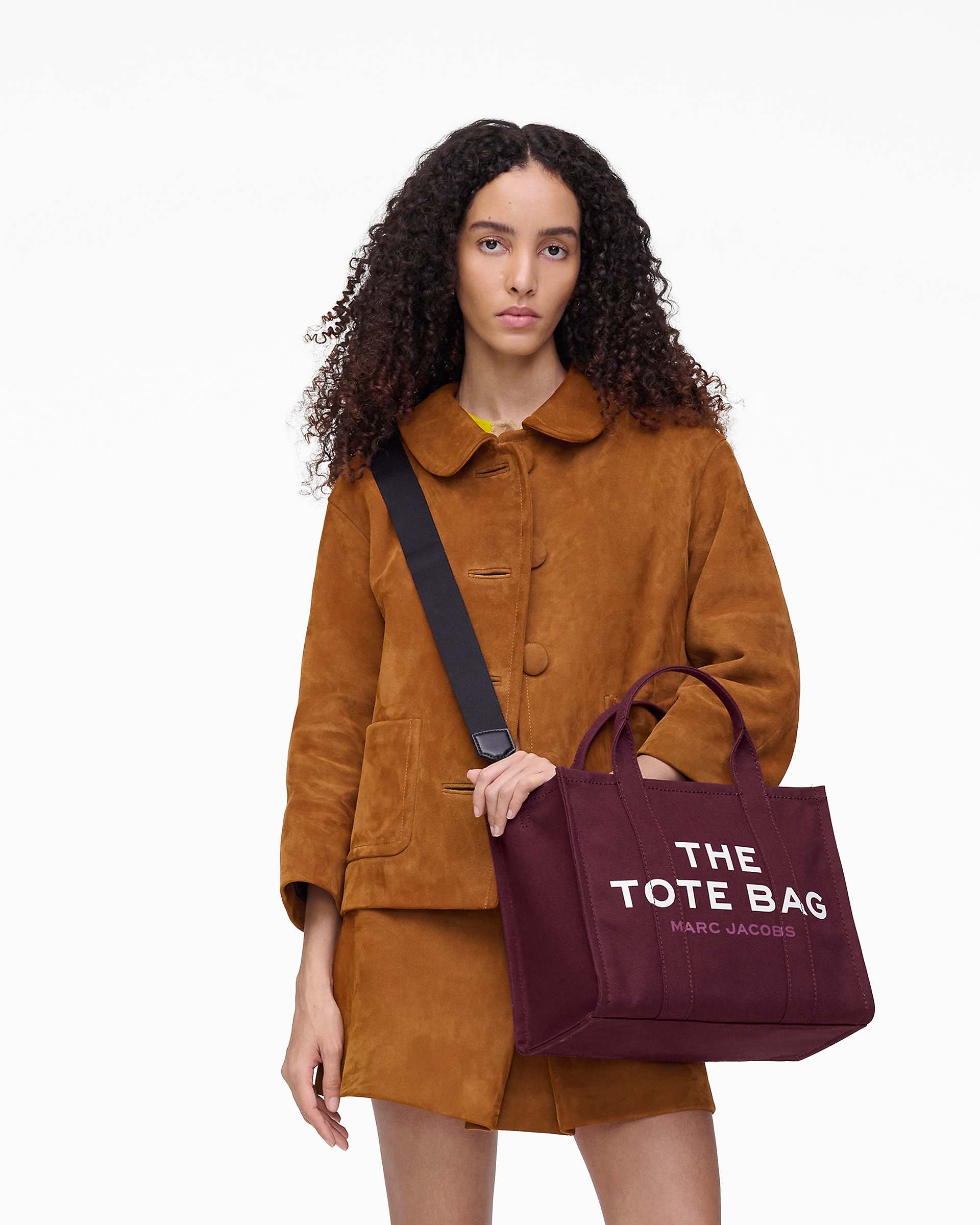 Marc Jacobs Marc Jacobs The Canvas Medium Tote Bag Dark Plum Dark Plum