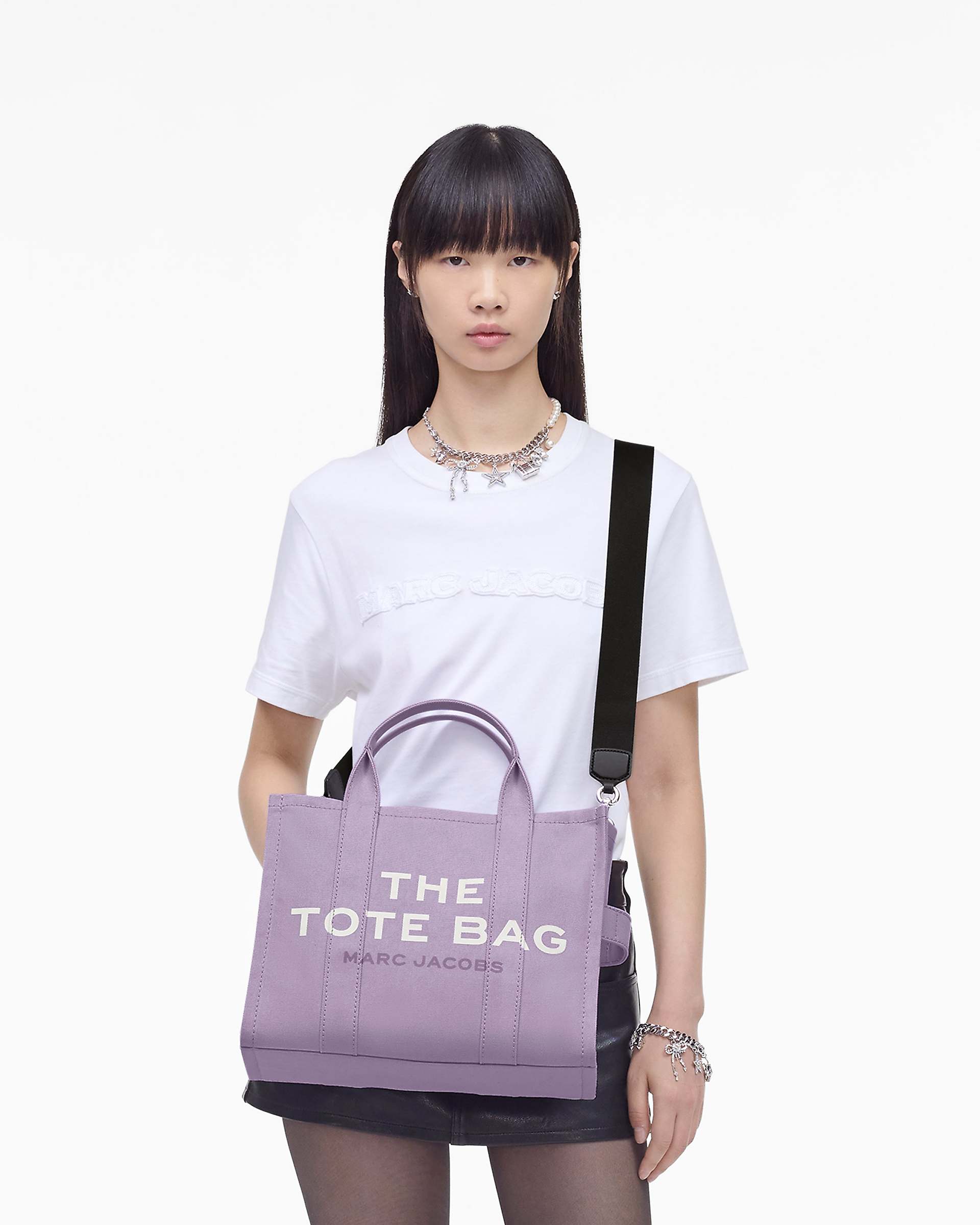 Marc Jacobs Marc Jacobs The Canvas Medium Tote Bag Lilac Lilac