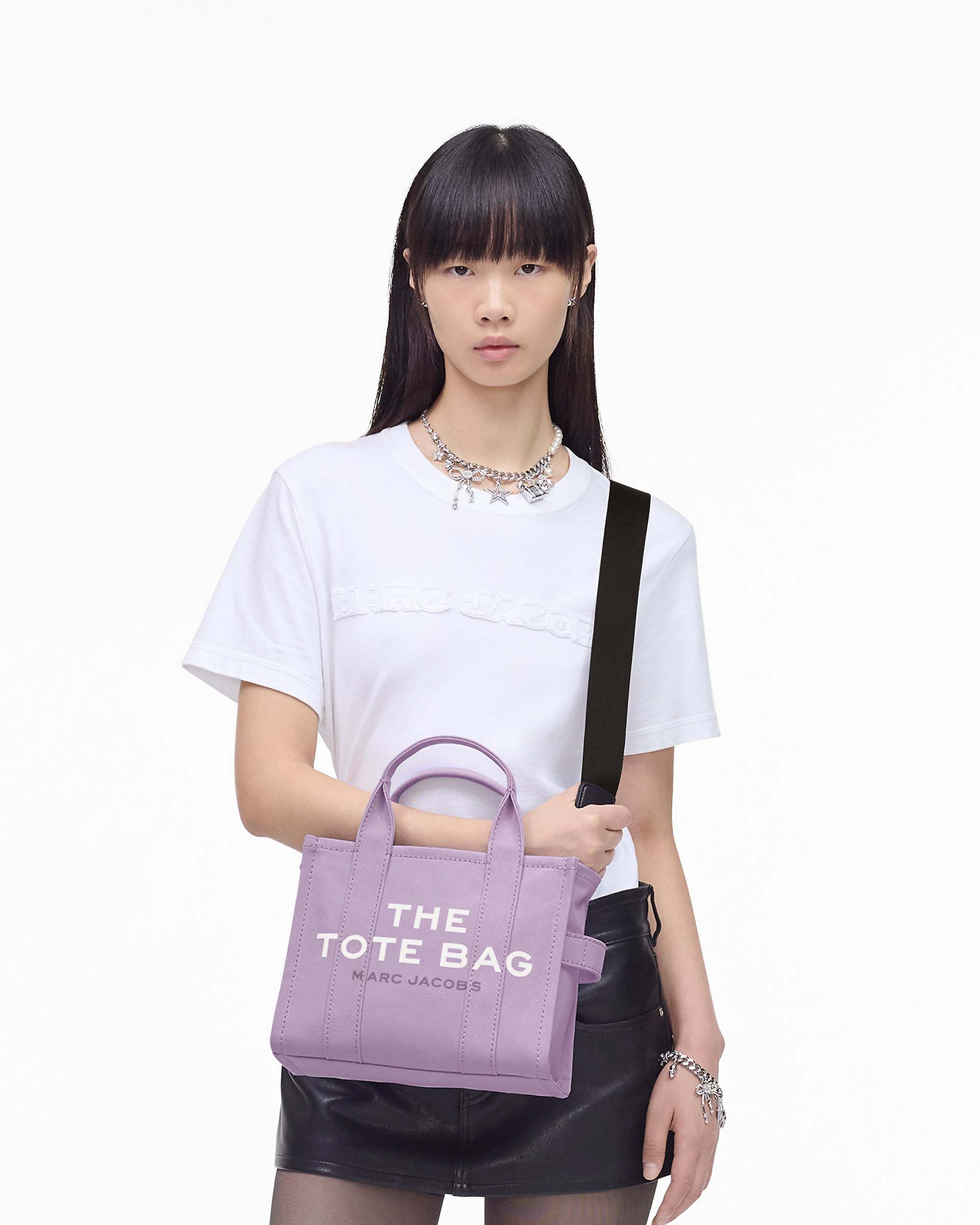 Marc Jacobs Marc Jacobs The Canvas Small Tote Bag Lilac Lilac