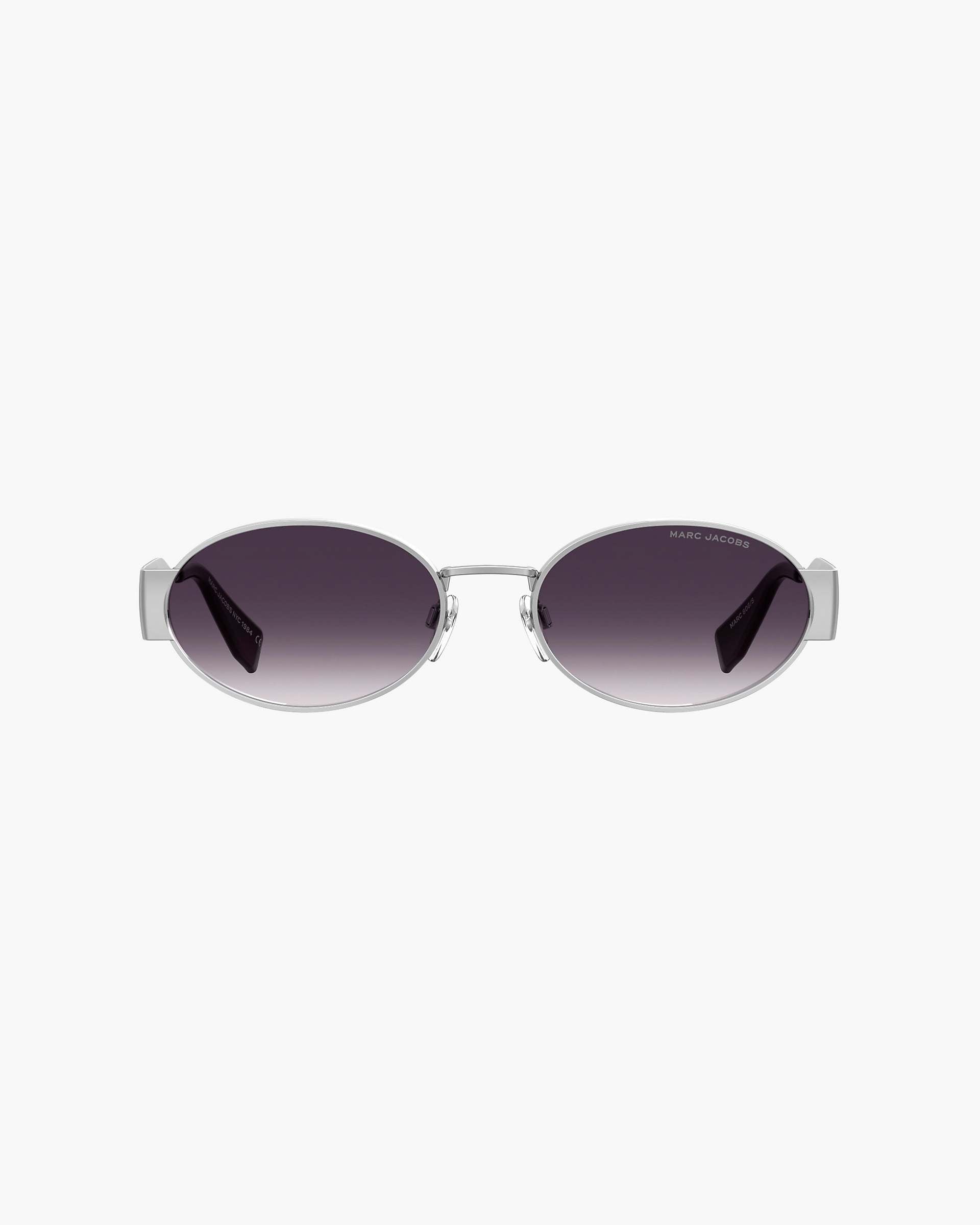 Marc Jacobs Marc Jacobs The Classic Logo Round Sunglasses Silver Silver