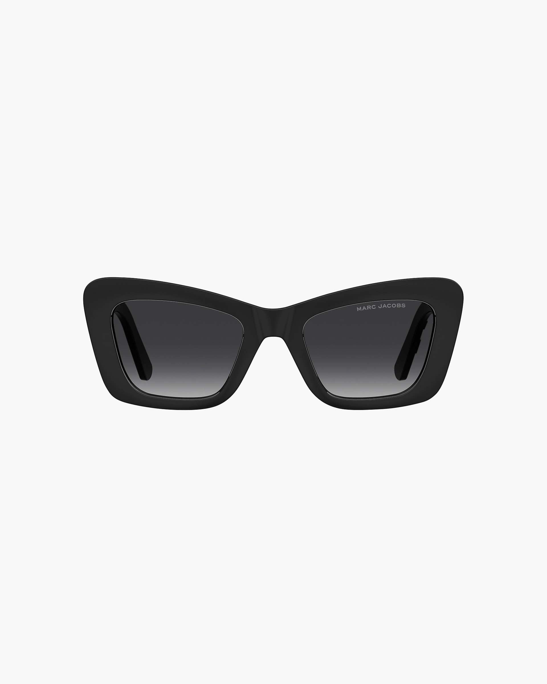 Marc Jacobs Marc Jacobs The Bold Logo Cat Eye Sunglasses Black/White Black/white