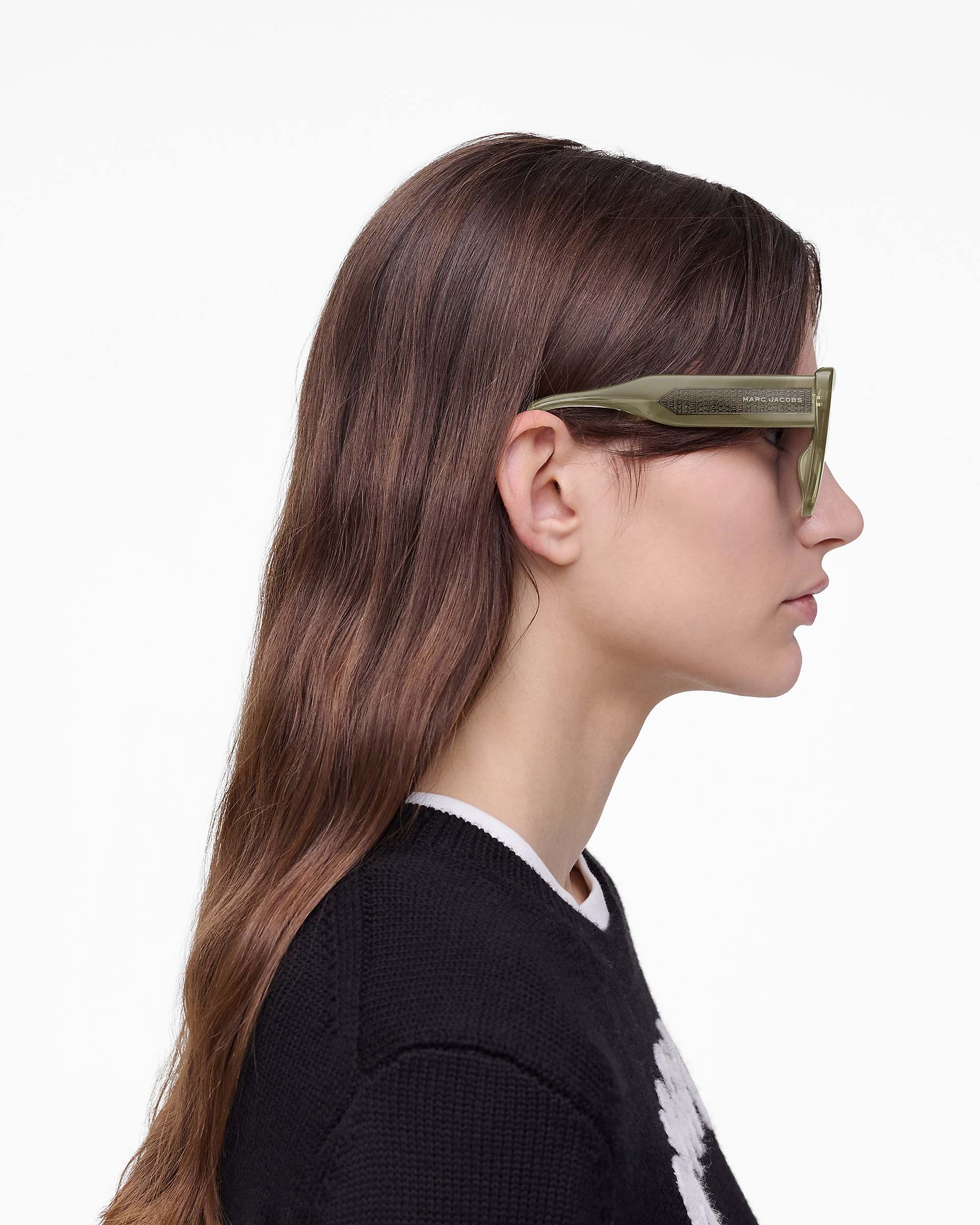 Marc Jacobs Marc Jacobs The J Marc Square Sunglasses Olive Olive