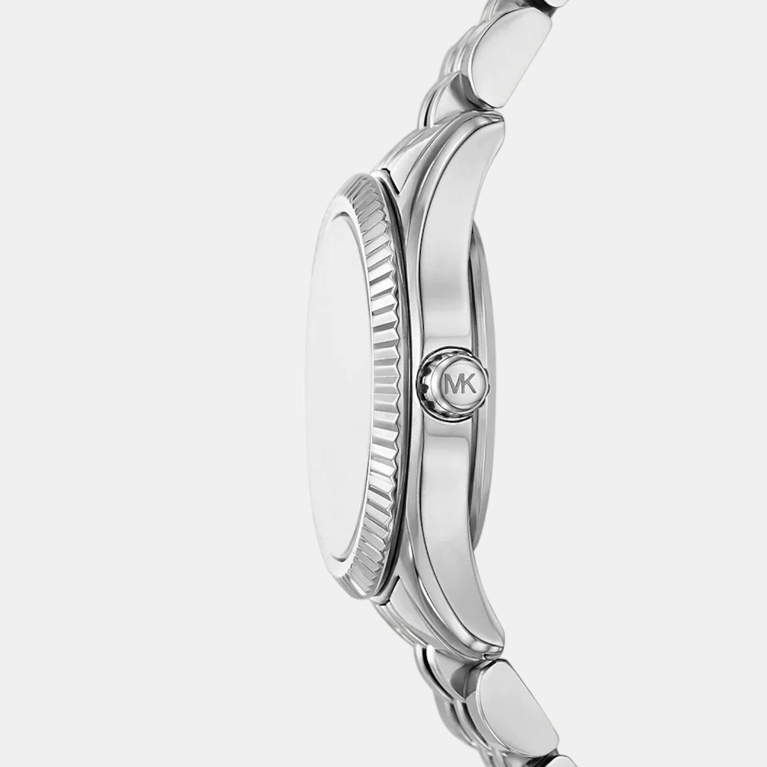 Michael Kors Lexington Women Quartz Silver Dial Analog Stainless Steel Watch Mk4843