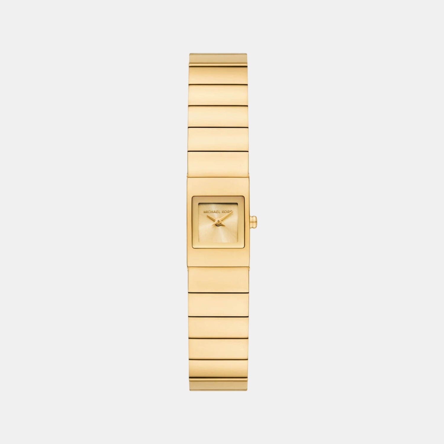 Michael Kors Darrington Women Quartz Gold Dial Analog Stainless Steel Watch Mk4885