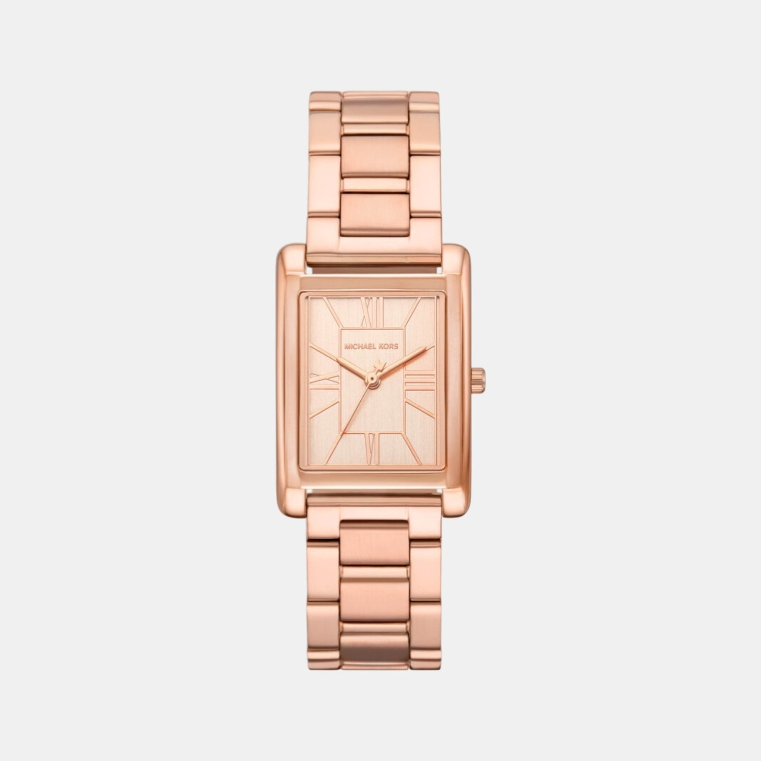 Michael Kors Essex Women Quartz Pink Dial Analog Stainless Steel Watch Mk4905
