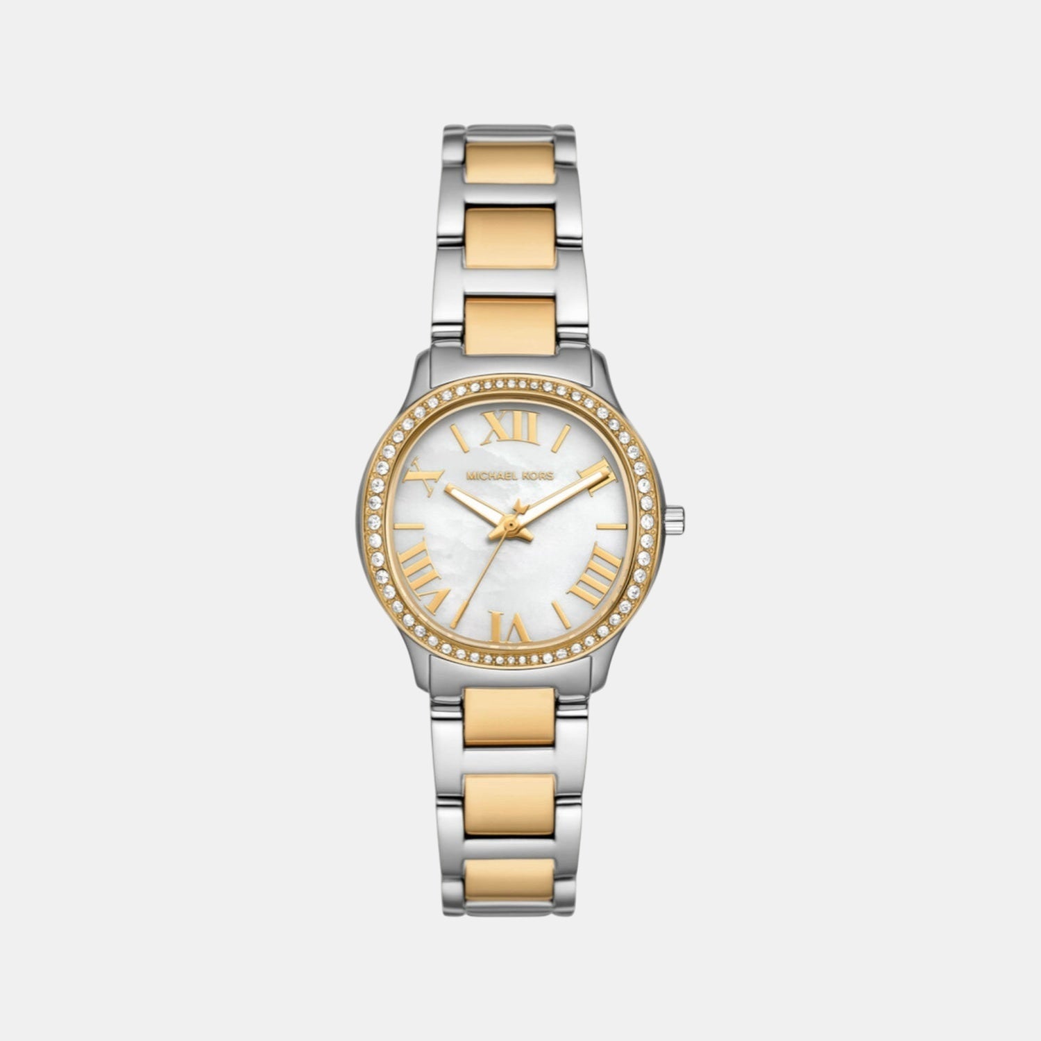Michael Kors Sage Women Quartz White Dial Analog Stainless Steel Watch Mk4910