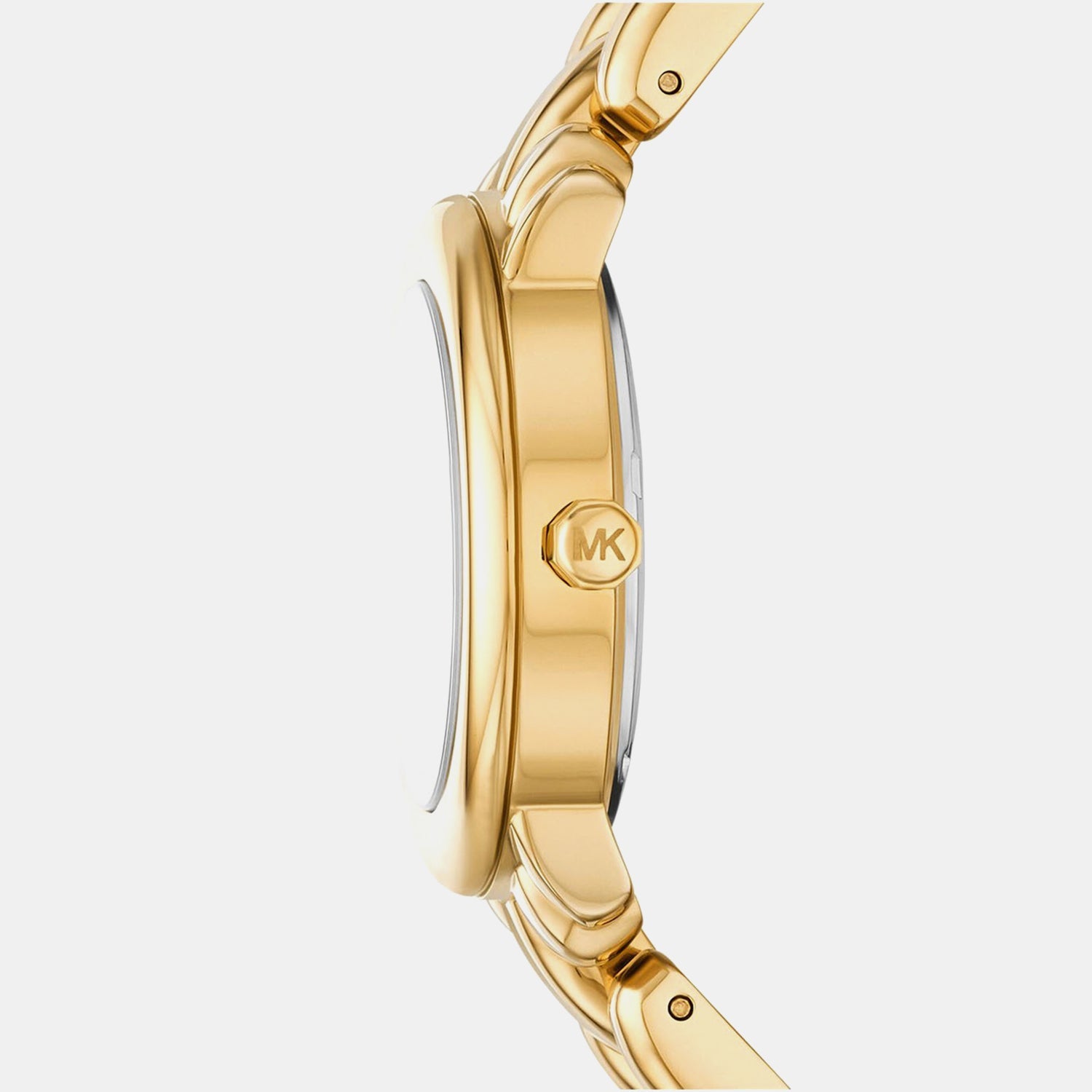 Michael Kors Phoebe Women Quartz Gold Dial Analog Stainless Steel Watch Mk4923