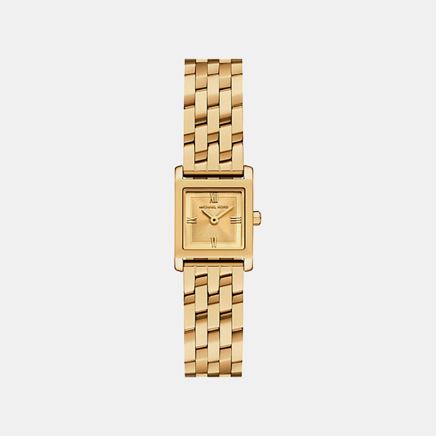 Michael Kors Georgie Women Quartz Gold Dial Analog Stainless Steel Watch Mk4931