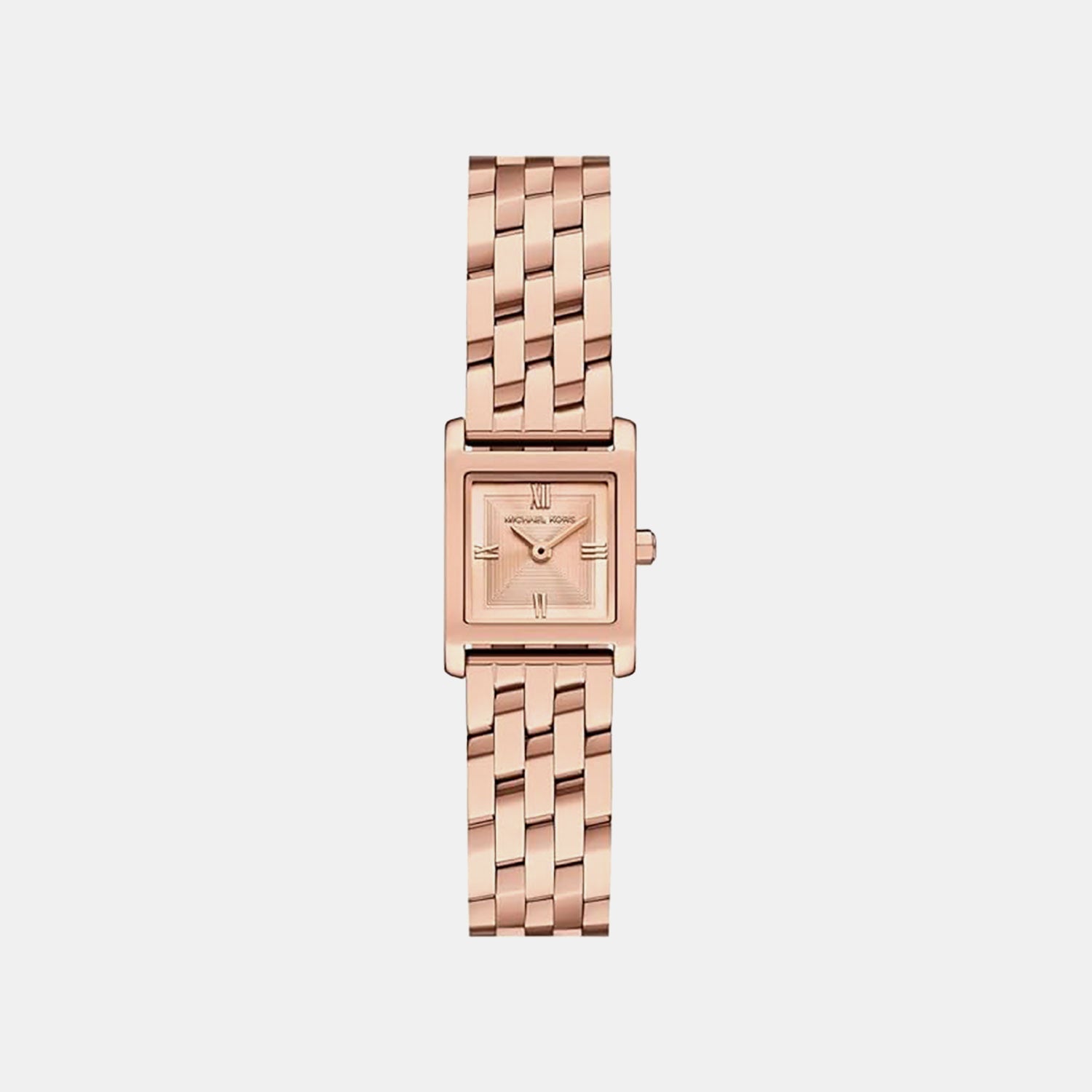 Michael Kors Georgie Women Quartz Pink Dial Analog Stainless Steel Watch Mk4932