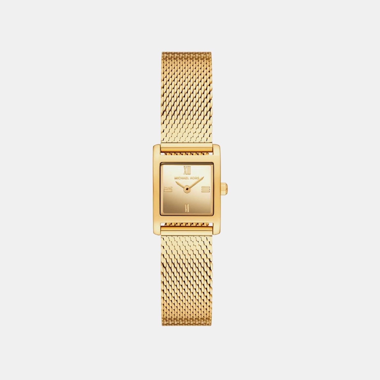 Michael Kors Georgie Women Quartz Gold Dial Analog Stainless Steel Watch Mk4959