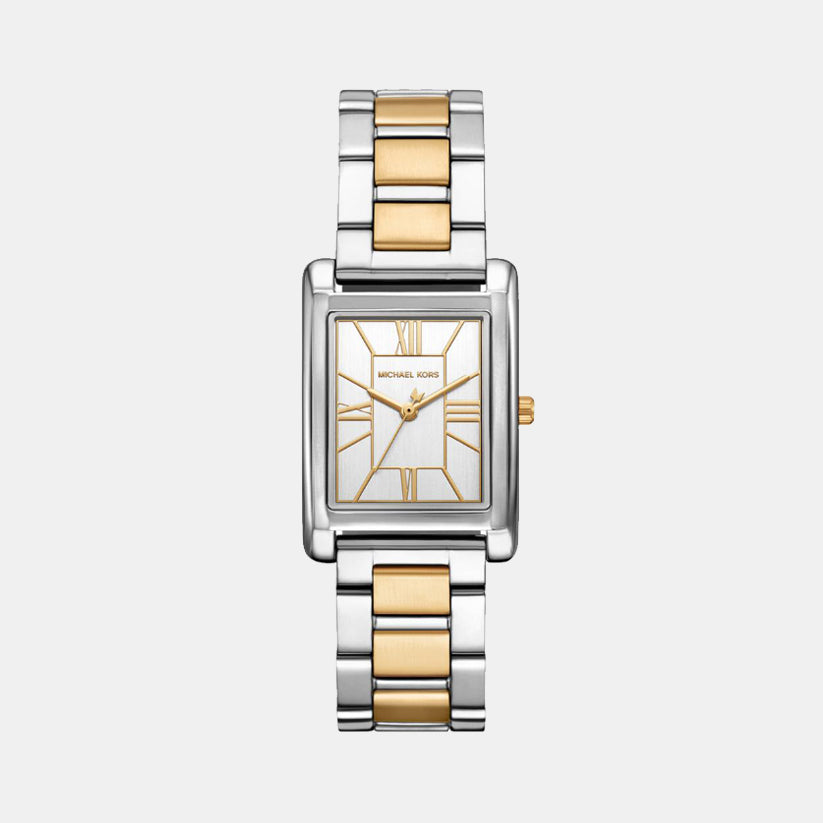 Michael Kors Essex Women Quartz White Dial Analog Stainless Steel Watch Mk4967
