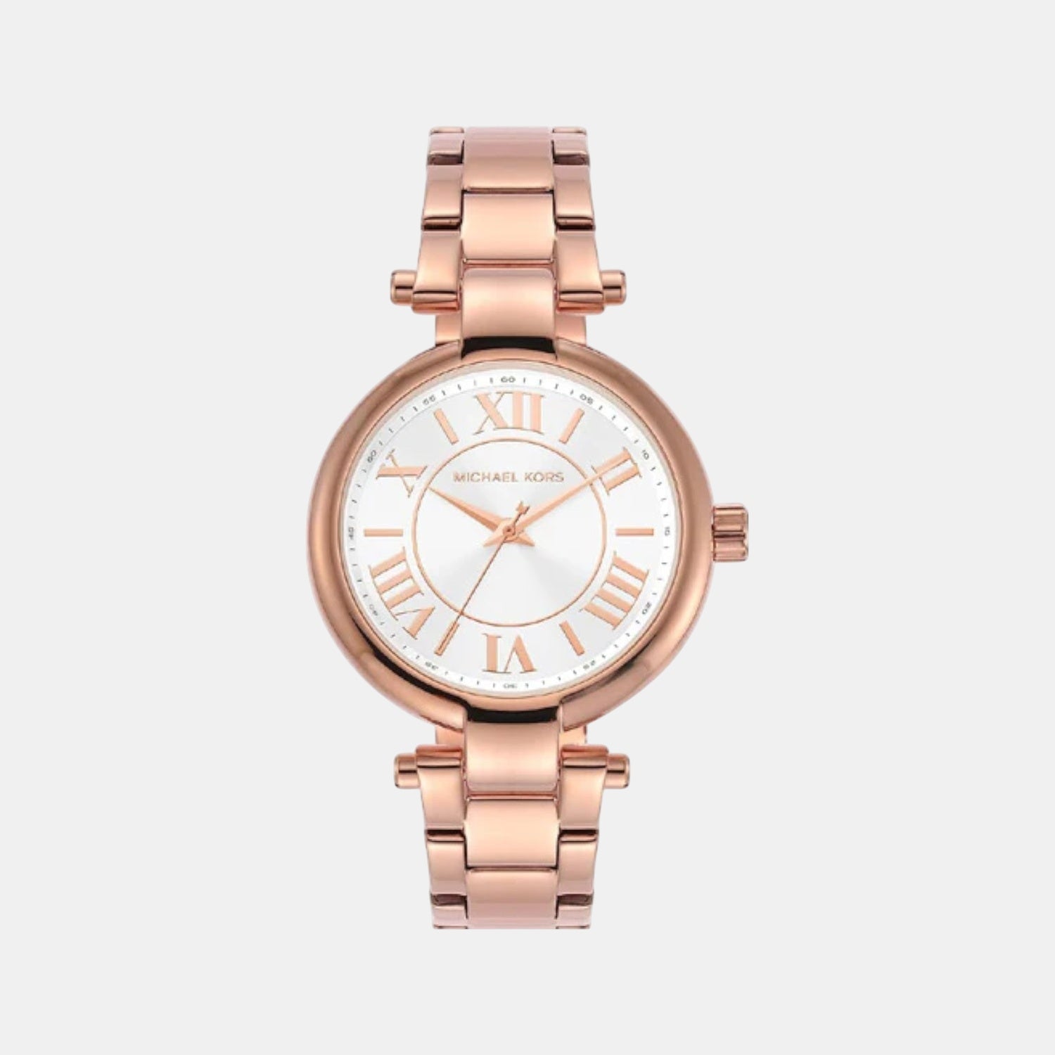 Michael Kors Laney Women Quartz White Dial Analog Stainless Steel Watch Mk7419