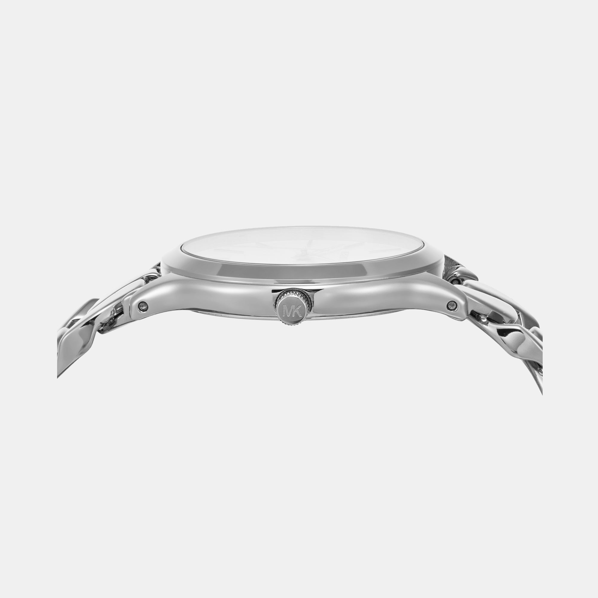 Michael Kors Runway Women Quartz White Dial Analog Stainless Steel Watch Mk7474