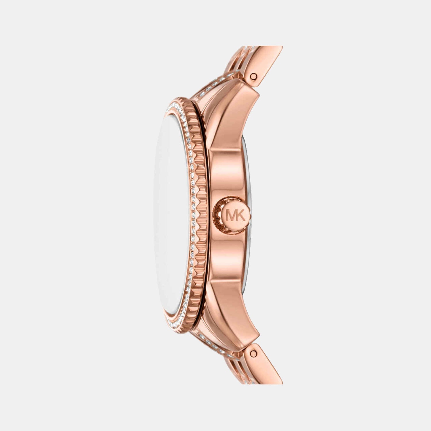 Michael Kors Bryant Women Quartz Pink Dial Analog Stainless Steel Watch Mk7541