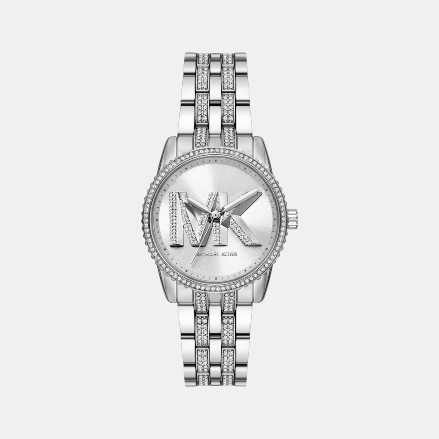 Michael Kors Bryant Women Quartz Silver Dial Analog Stainless Steel Watch Mk7542