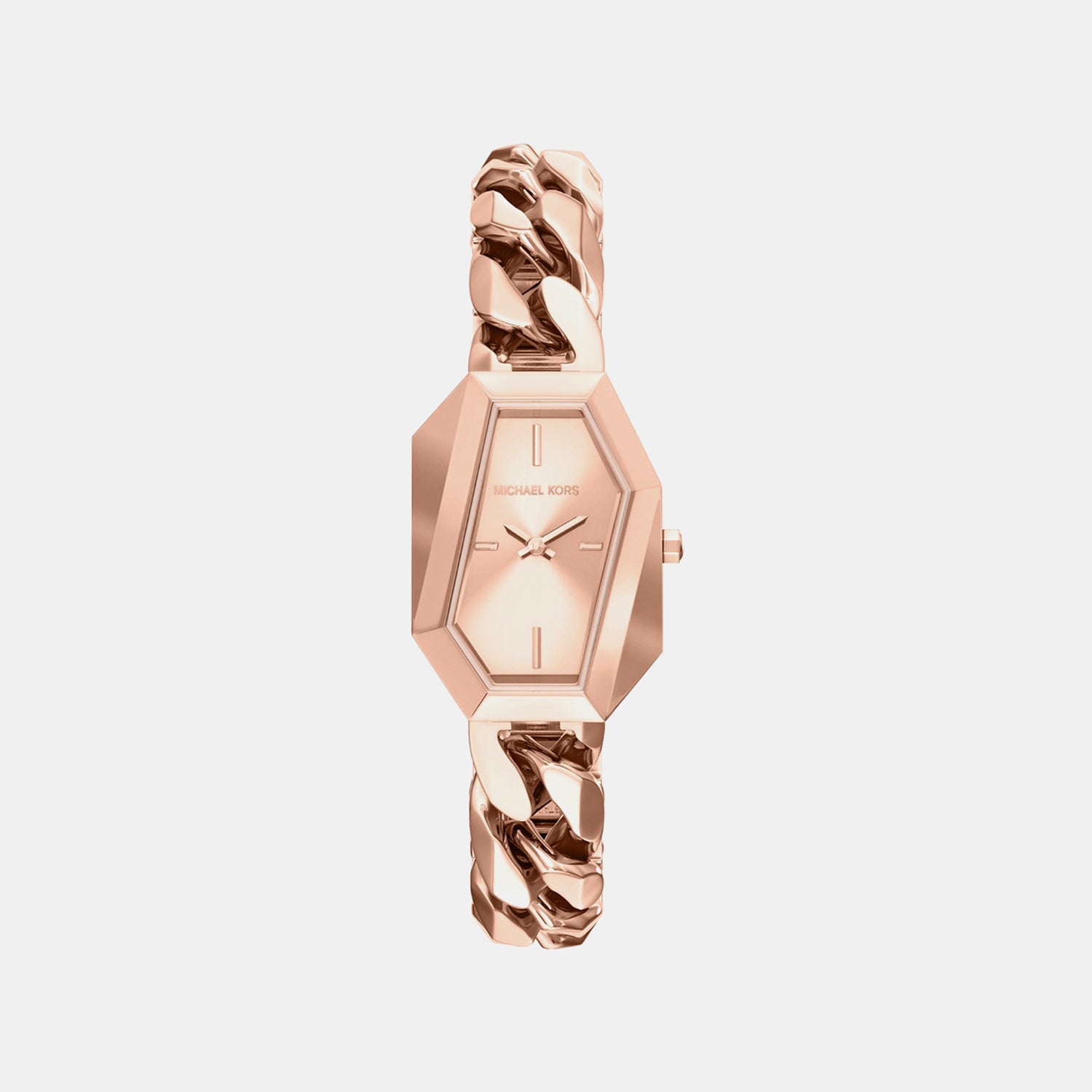 Michael Kors Women Quartz Rose Gold Dial Analog Stainless Steel Watch Mk7601