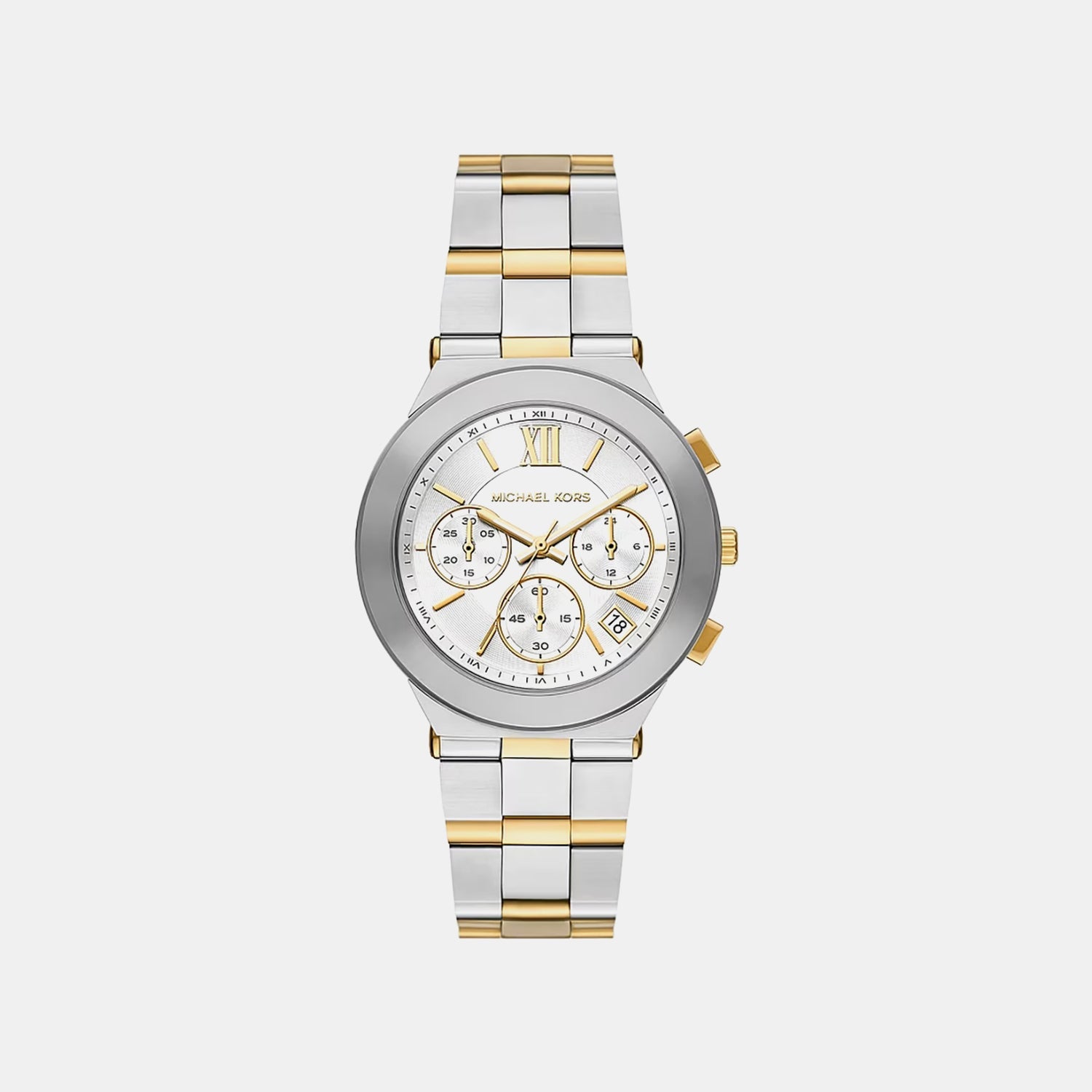 Michael Kors Billie Women Quartz Silver Dial Chronograph Stainless Steel Watch Mk7605