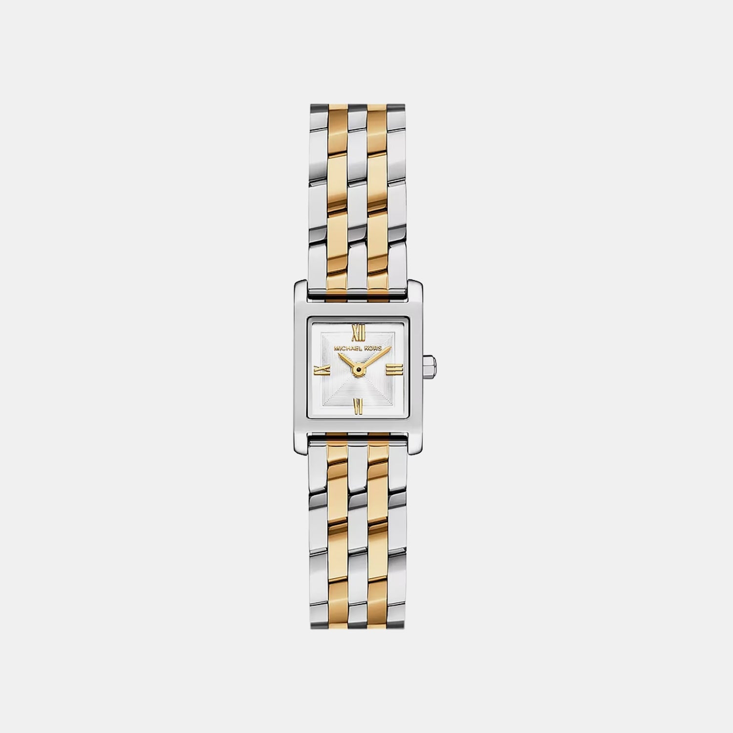 Michael Kors Micro Georgie Women Quartz Silver Dial Analog Stainless Steel Watch Mk7612