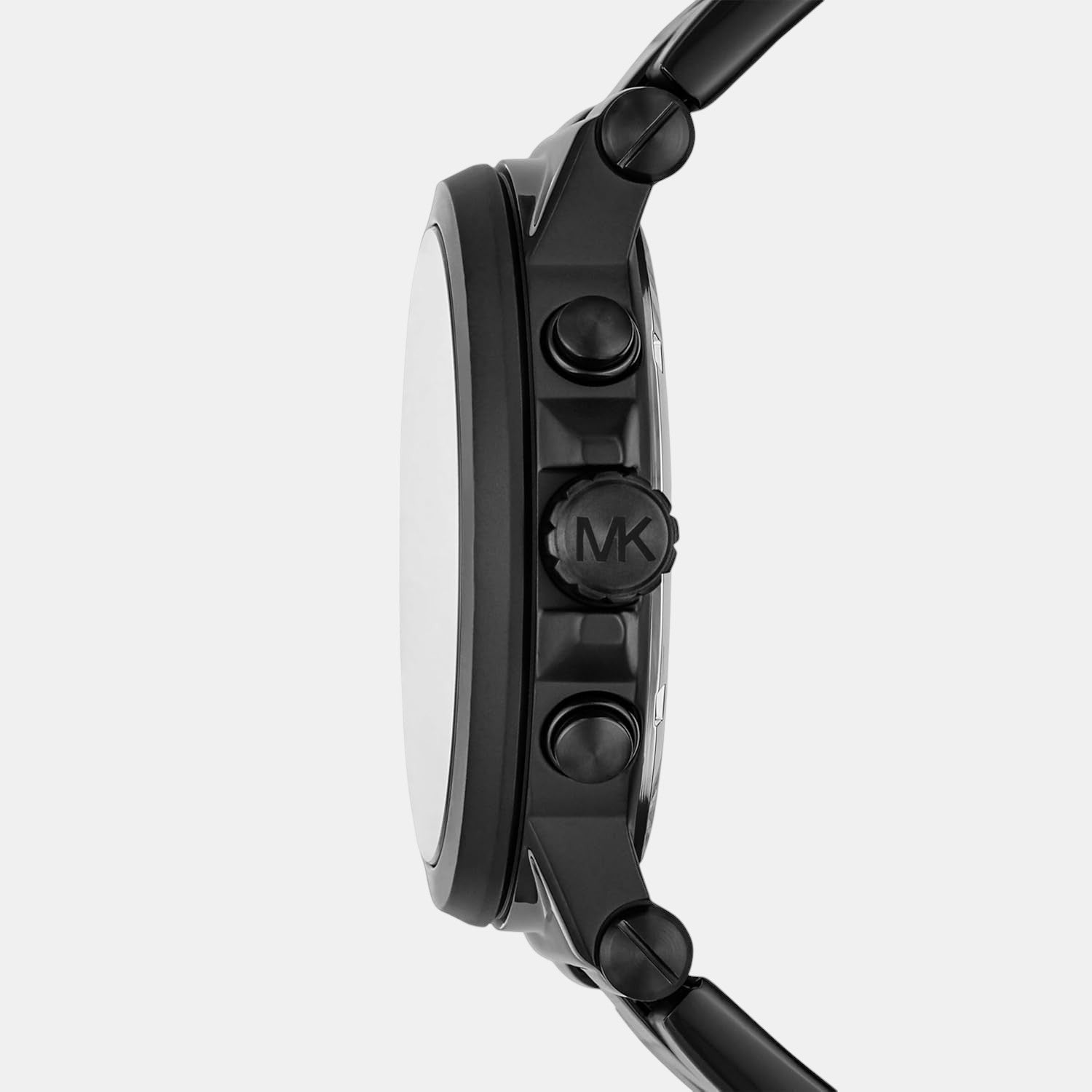 Michael Kors Dylan Men Quartz Black Dial Chronograph Stainless Steel Watch Mk8279