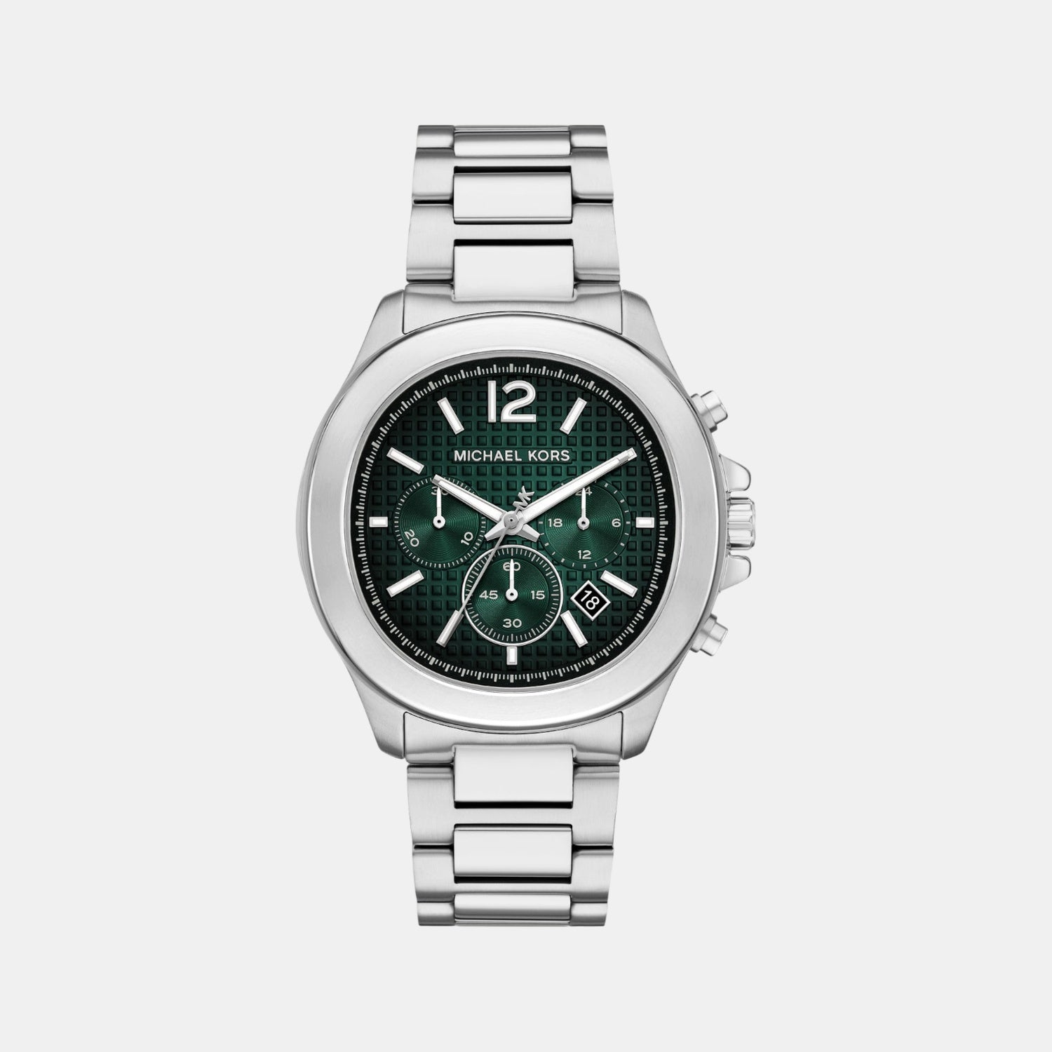 Michael Kors Sage Men Quartz Multicolour Dial Chronograph Stainless Steel Watch Mk9191