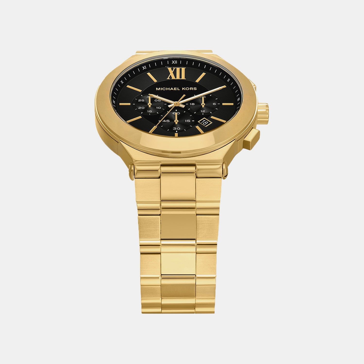 Michael Kors Billie Men Quartz Black Dial Analog Stainless Steel Watch Mk9220