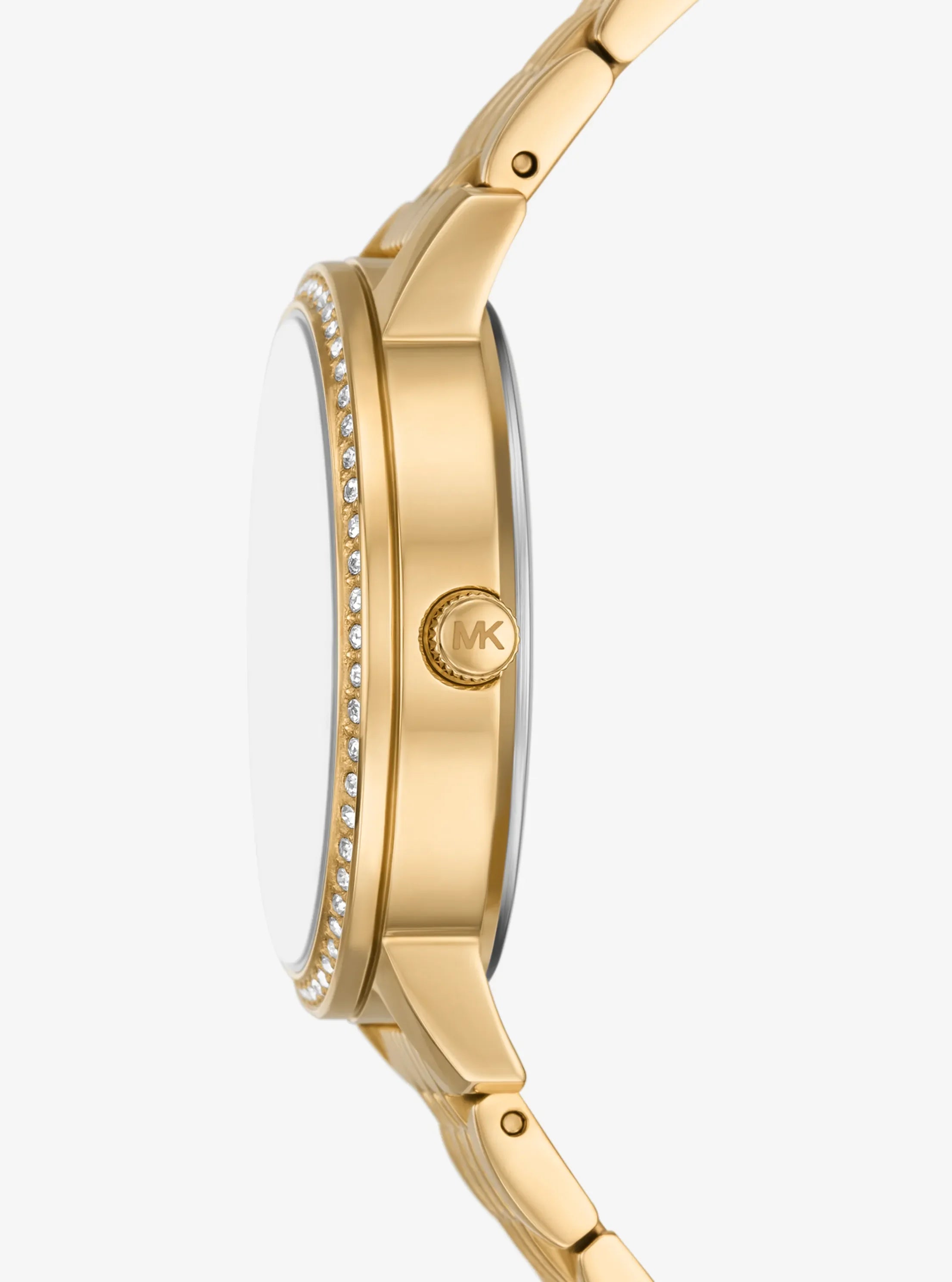 Michael Kors Melissa Pav Gold-Tone Watch