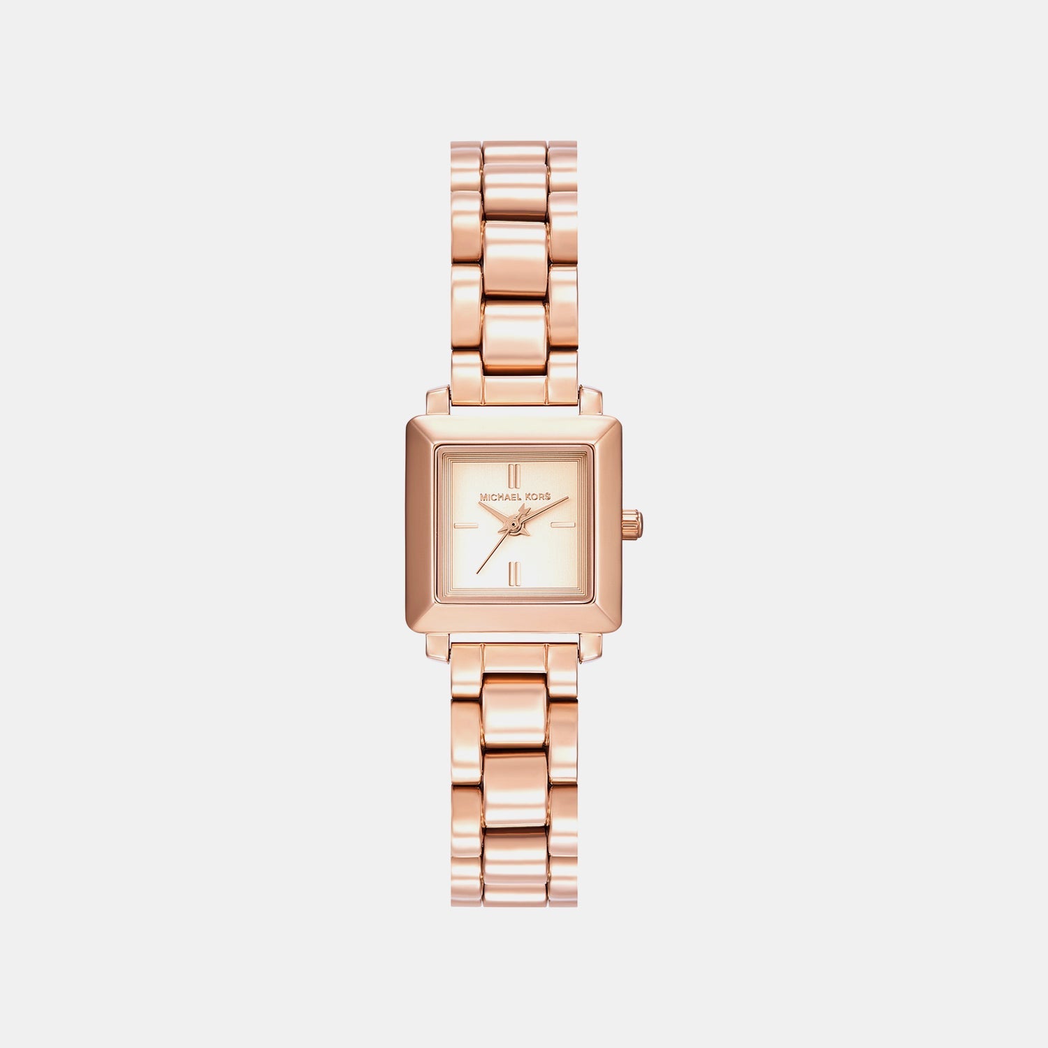 Michael Kors Gwynn Women Quartz Rose Gold Dial Analog Stainless Steel Watch Mko1191