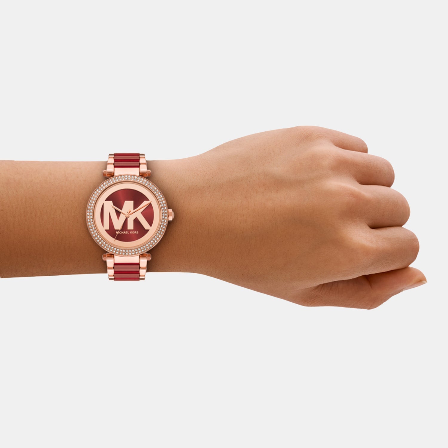 Michael Kors Women Quartz Multicolour Dial Analog Stainless Steel Watch Mko1224
