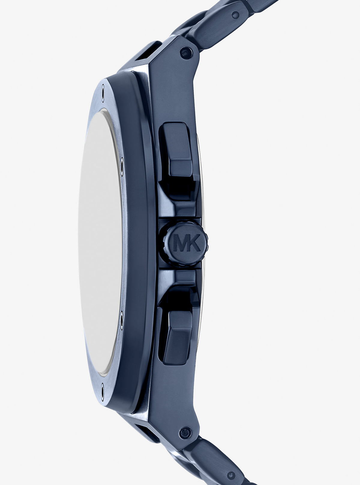 Oversized Lennox Blue-Tone Watch Navy Navy