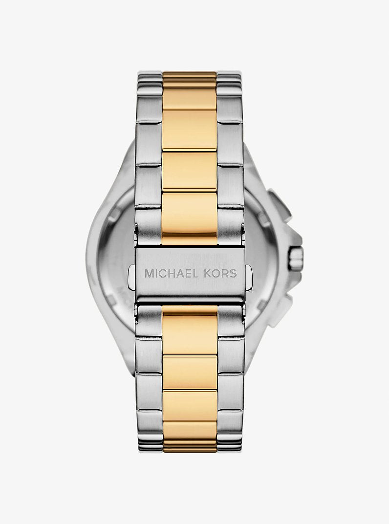 Oversized Lennox Two-Tone Watch Two Tone Two Tone
